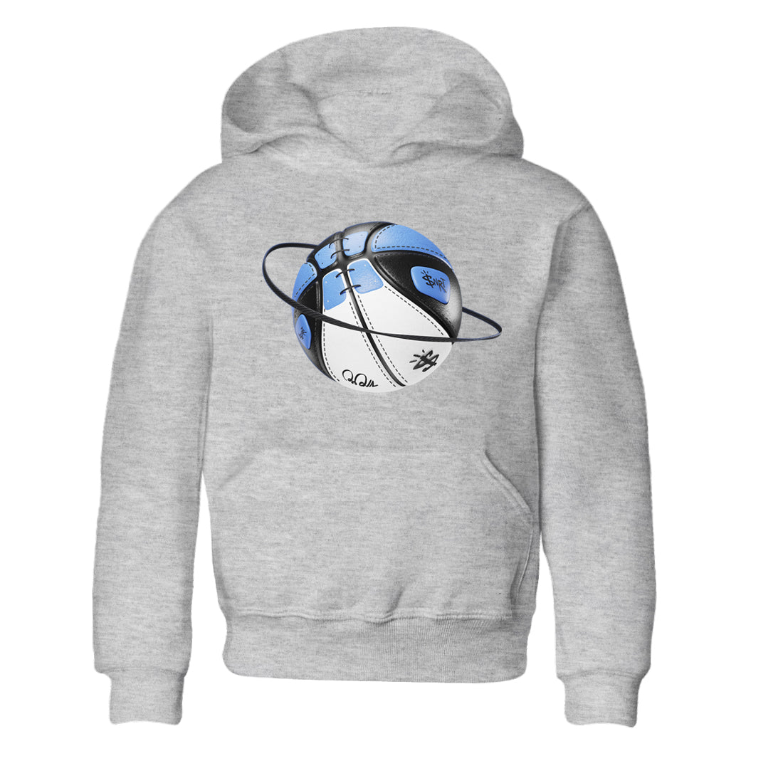 Air Jordan 1 Retro High OG UNC Toe Shirt to match Jordans Basketball Planet Streetwear Sneaker Shirt 1s UNC Toe Drip Gear Zone Sneaker Matching Clothing Kids and Baby Tees Heather Grey 2