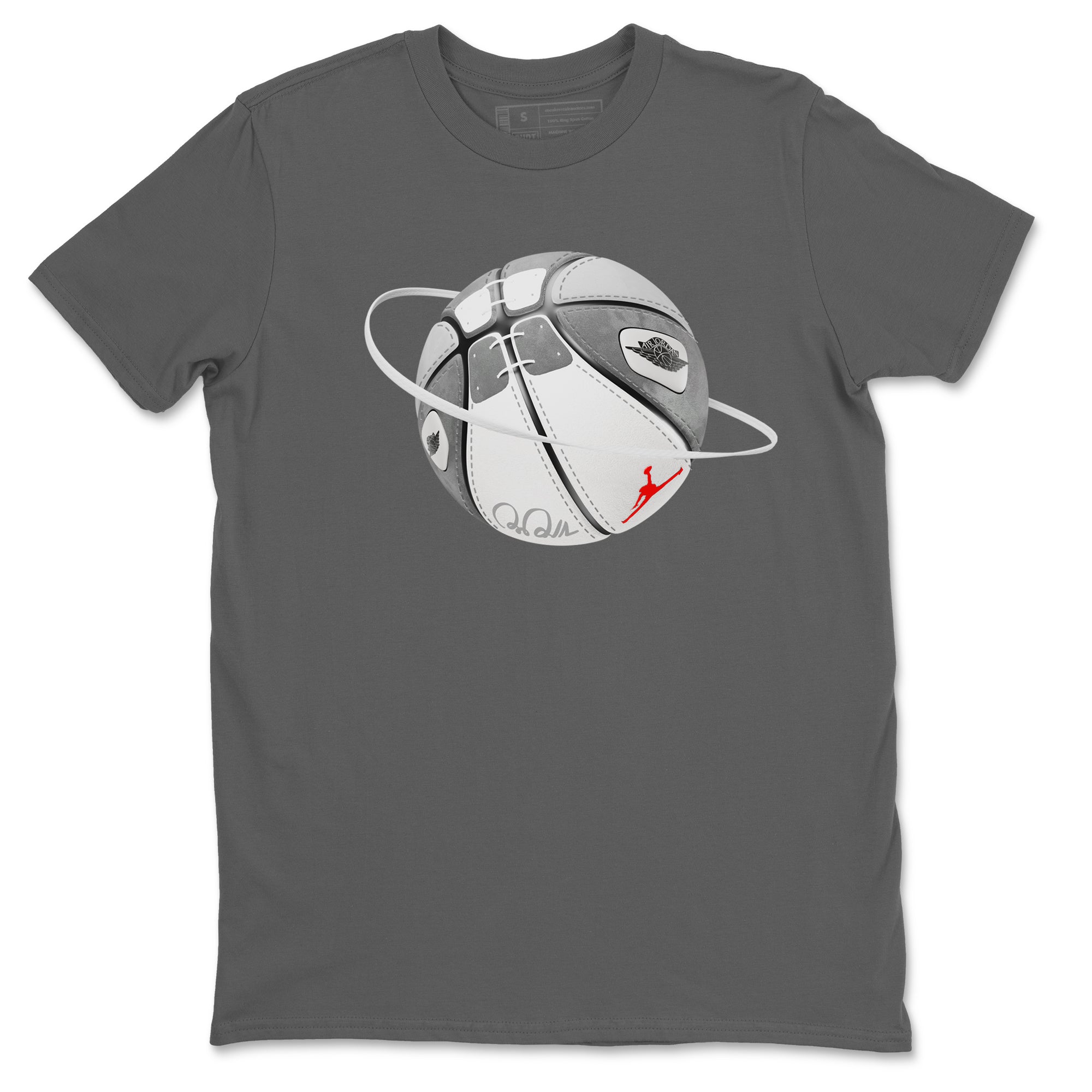Air Jordan 1 Washed Heritage Sneaker Match Tees Basketball Planet Streetwear Sneaker Shirt AJ1 Washed Heritage Sneaker Release Tees Unisex Shirts Cool Grey 2