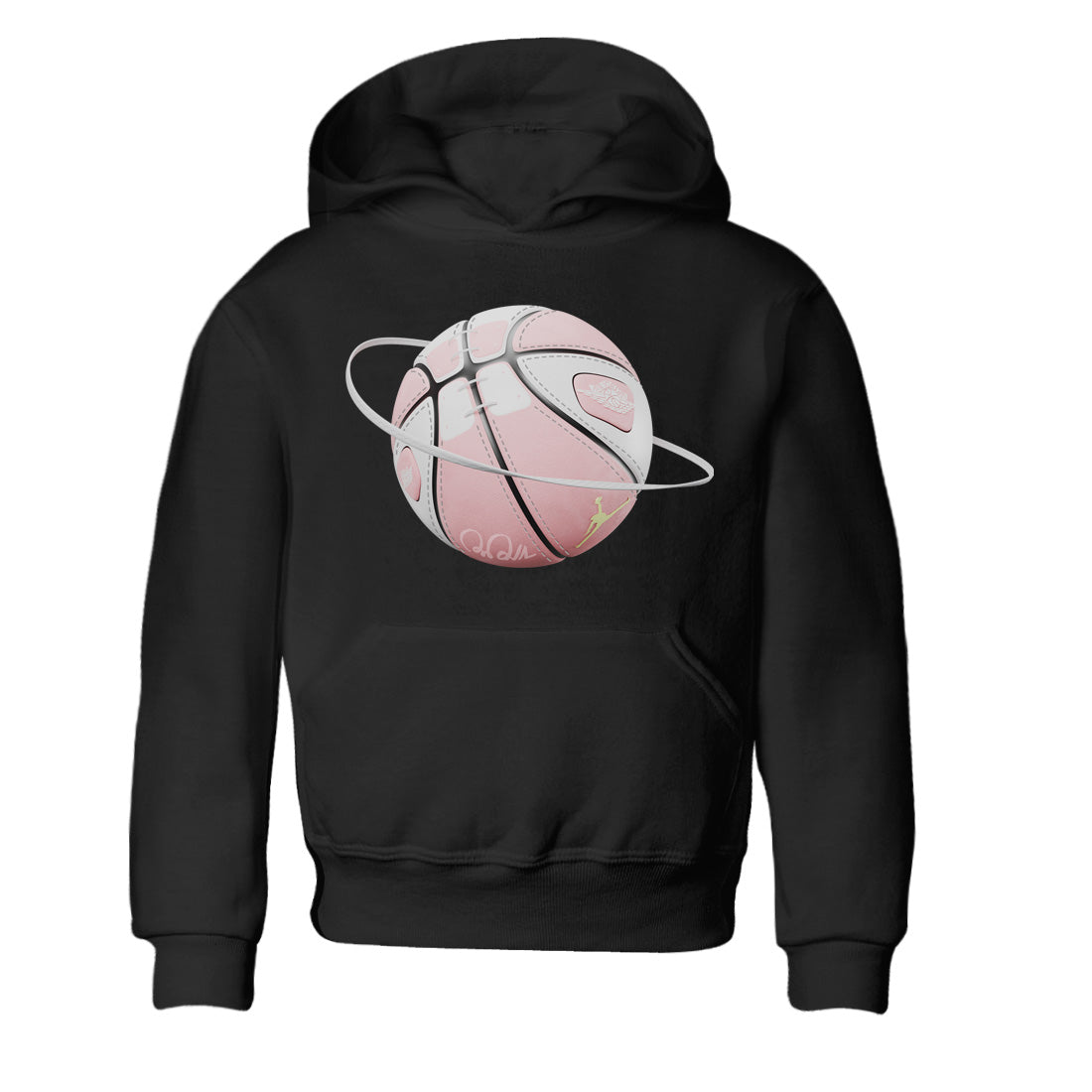 AJ1 Retro High OG Washed Pink Sneaker Match Tees Basketball Planet Streetwear Sneaker Shirt AJ1 Retro High OG Washed Pink Sneaker Release Tees Kids Shirts Black 2