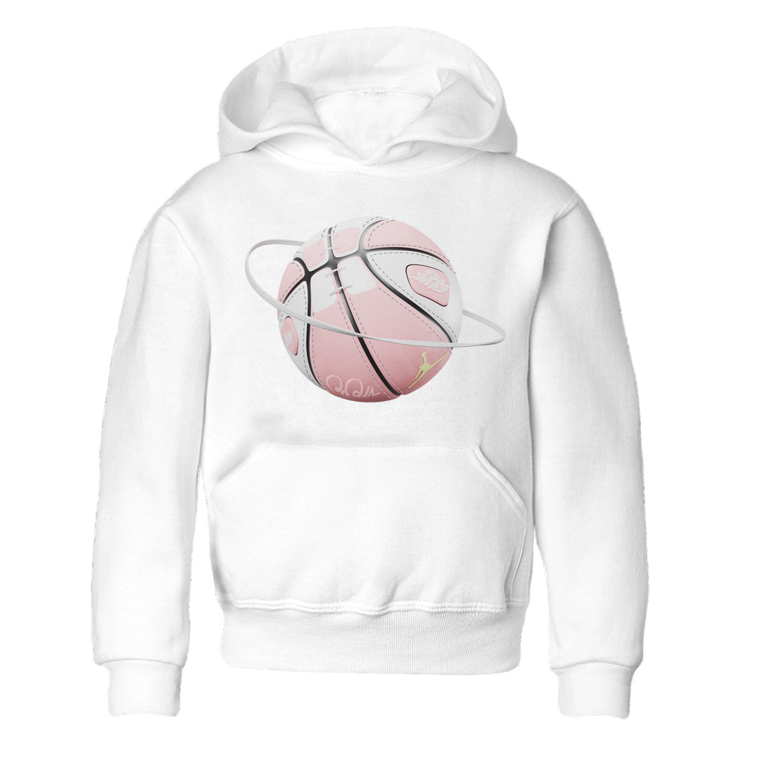 AJ1 Retro High OG Washed Pink Sneaker Match Tees Basketball Planet Streetwear Sneaker Shirt AJ1 Retro High OG Washed Pink Sneaker Release Tees Kids Shirts White 2