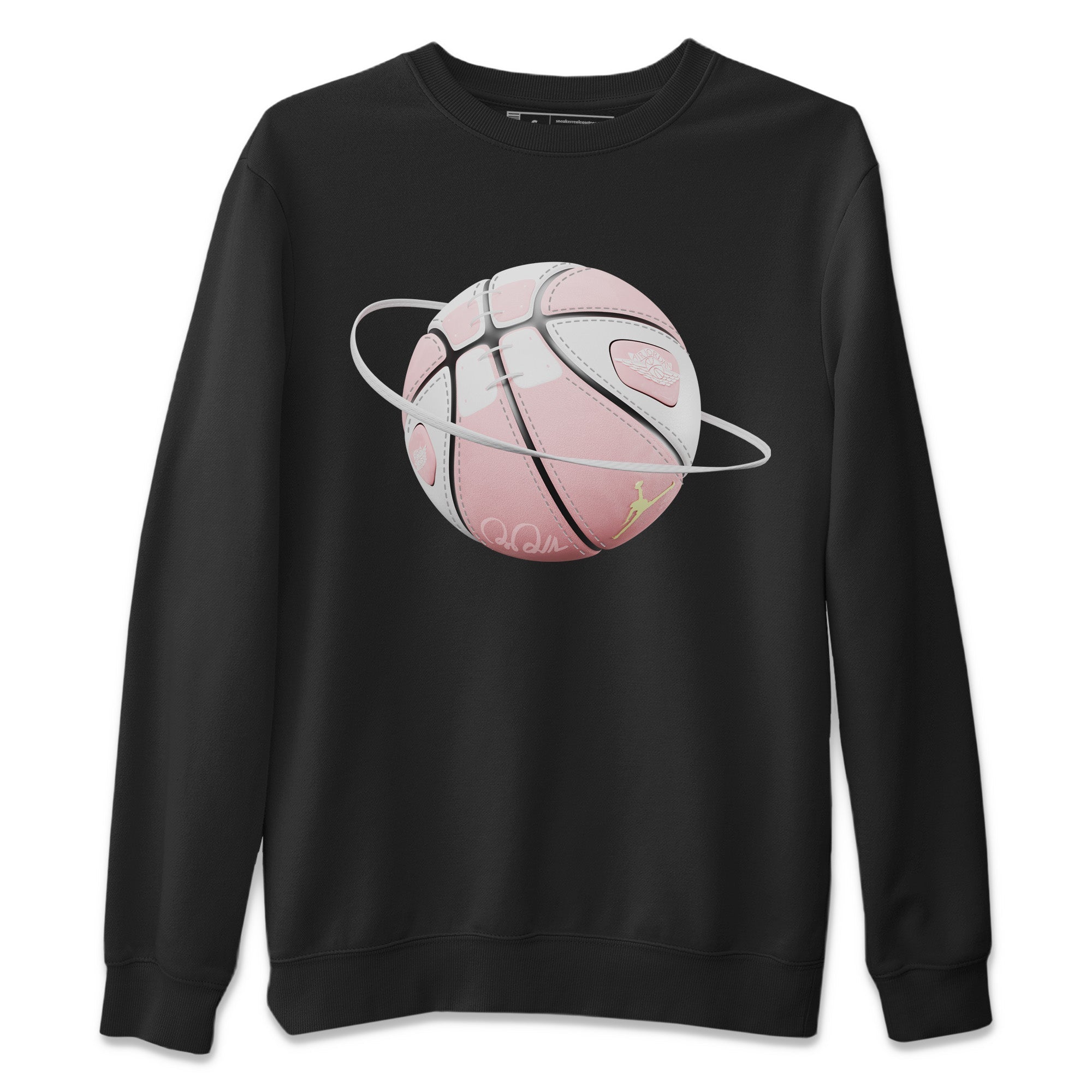 AJ1 Retro High OG Washed Pink Sneaker Match Tees Basketball Planet Streetwear Sneaker Shirt AJ1 Retro High OG Washed Pink Sneaker Release Tees Unisex Shirts Black 2