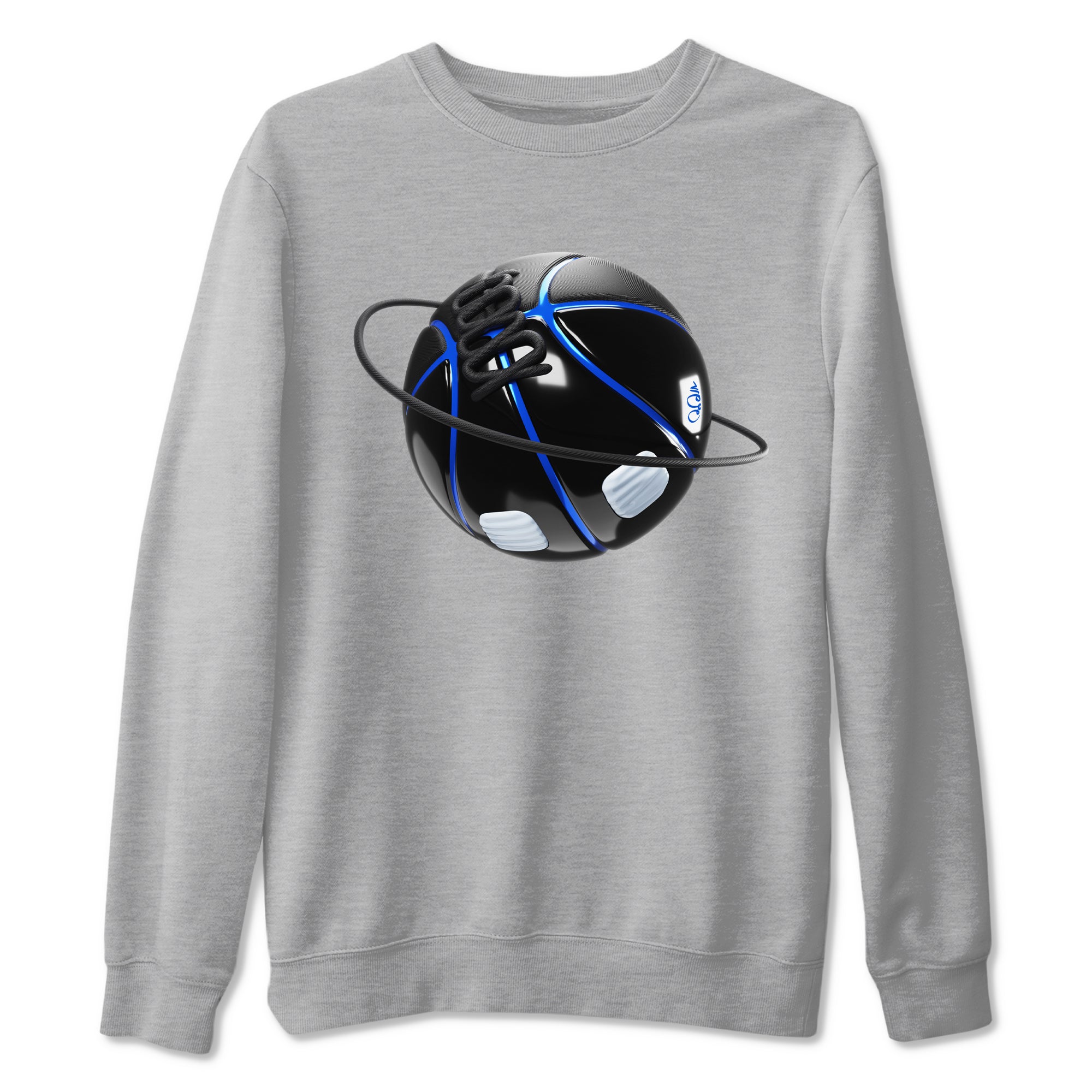 Air Jordan 11 Space shirt to match jordans Basketball Planet sneaker tees AJ11 Space Drip Gear Zone unisex cotton Heather Grey 2 crew neck shirt