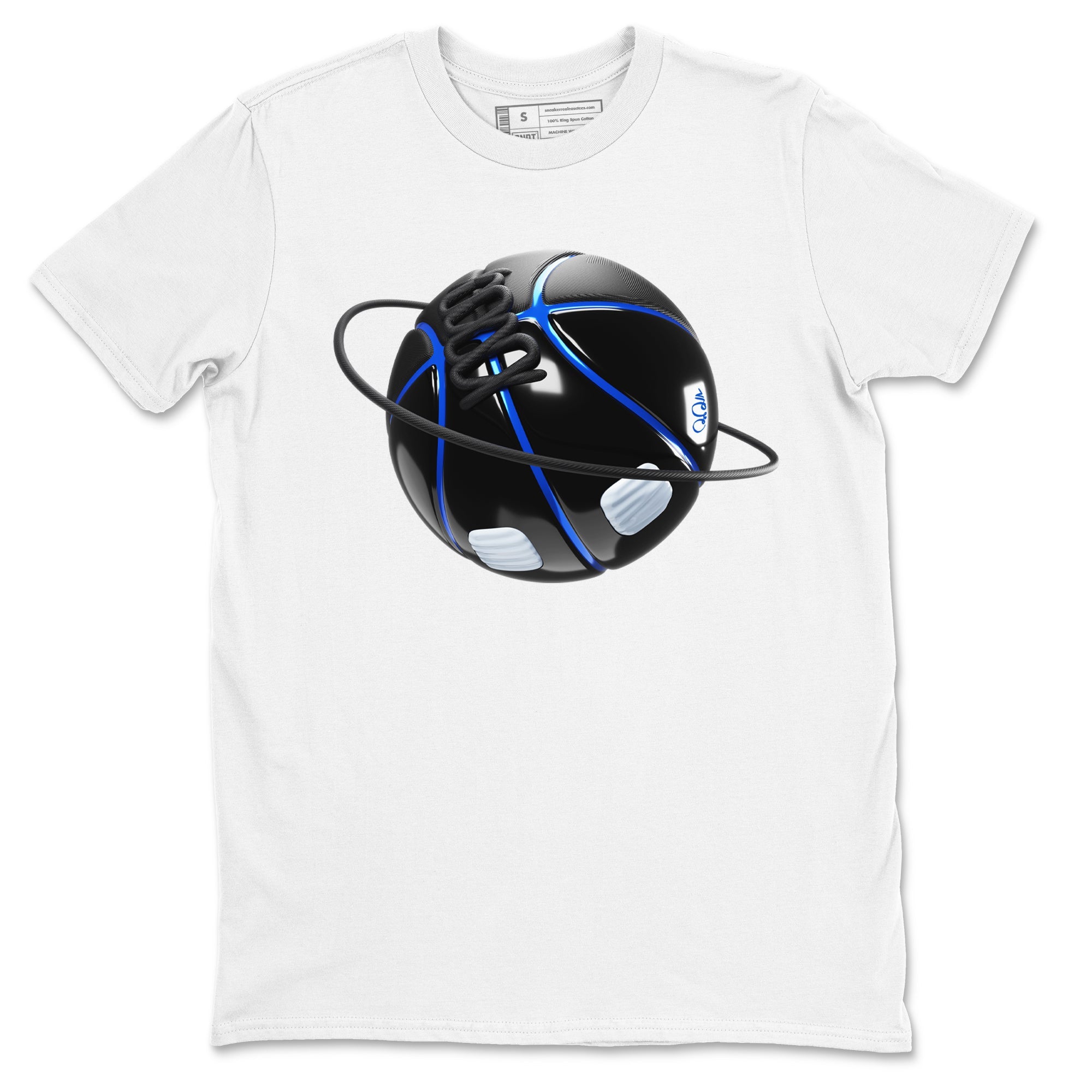 Air Jordan 11 Space shirt to match jordans Basketball Planet sneaker tees AJ11 Space Drip Gear Zone unisex cotton White 2 crew neck shirt