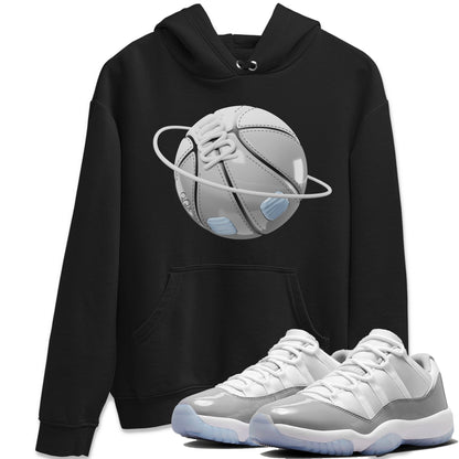 Air Jordan 11 White Cement Sneaker Match Tees Basketball Planet Streetwear Sneaker Shirt Air Jordan 11 Cement Grey Sneaker Release Tees Unisex Shirts Black 1