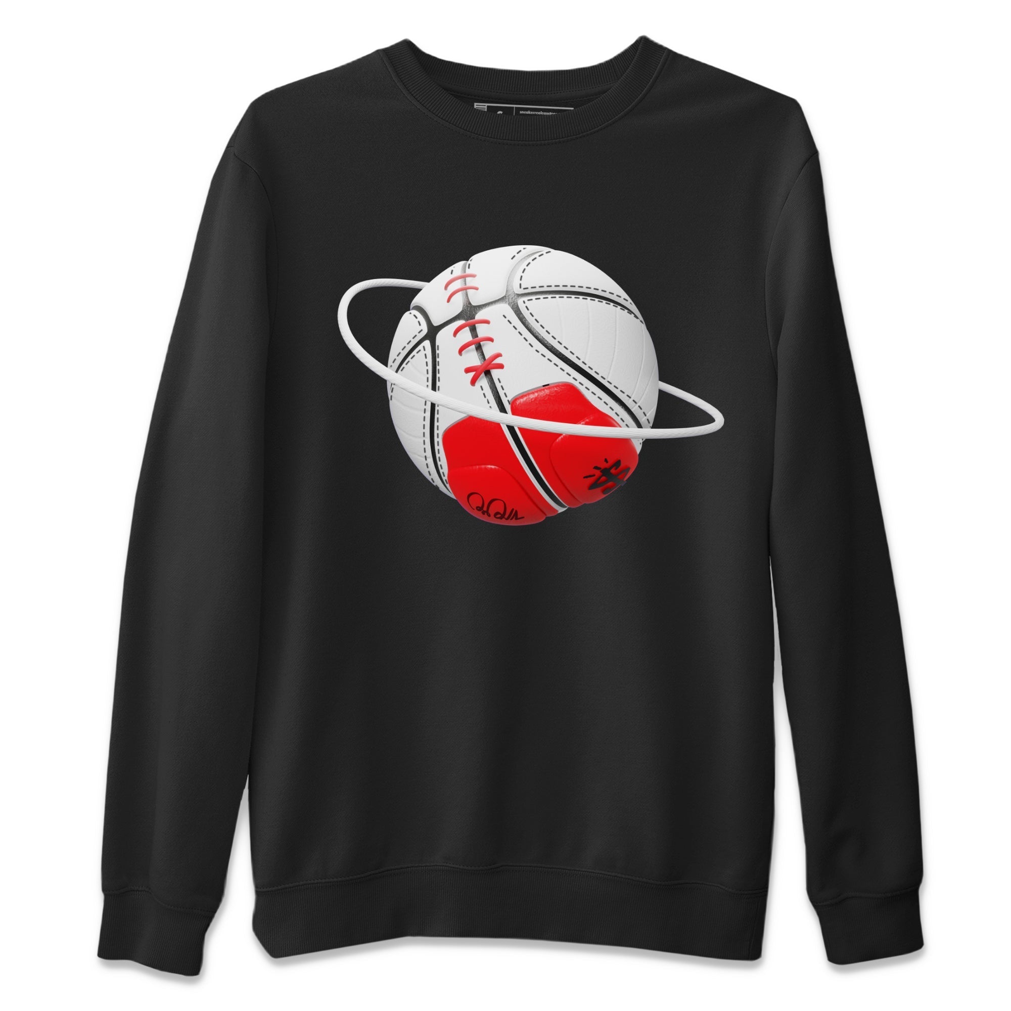 Air Jordan 12 Cherry Sneaker Match Tees Basketball Planet Streetwear Sneaker Shirt AJ12 Cherry Sneaker Release Tees Unisex Shirts Black 2