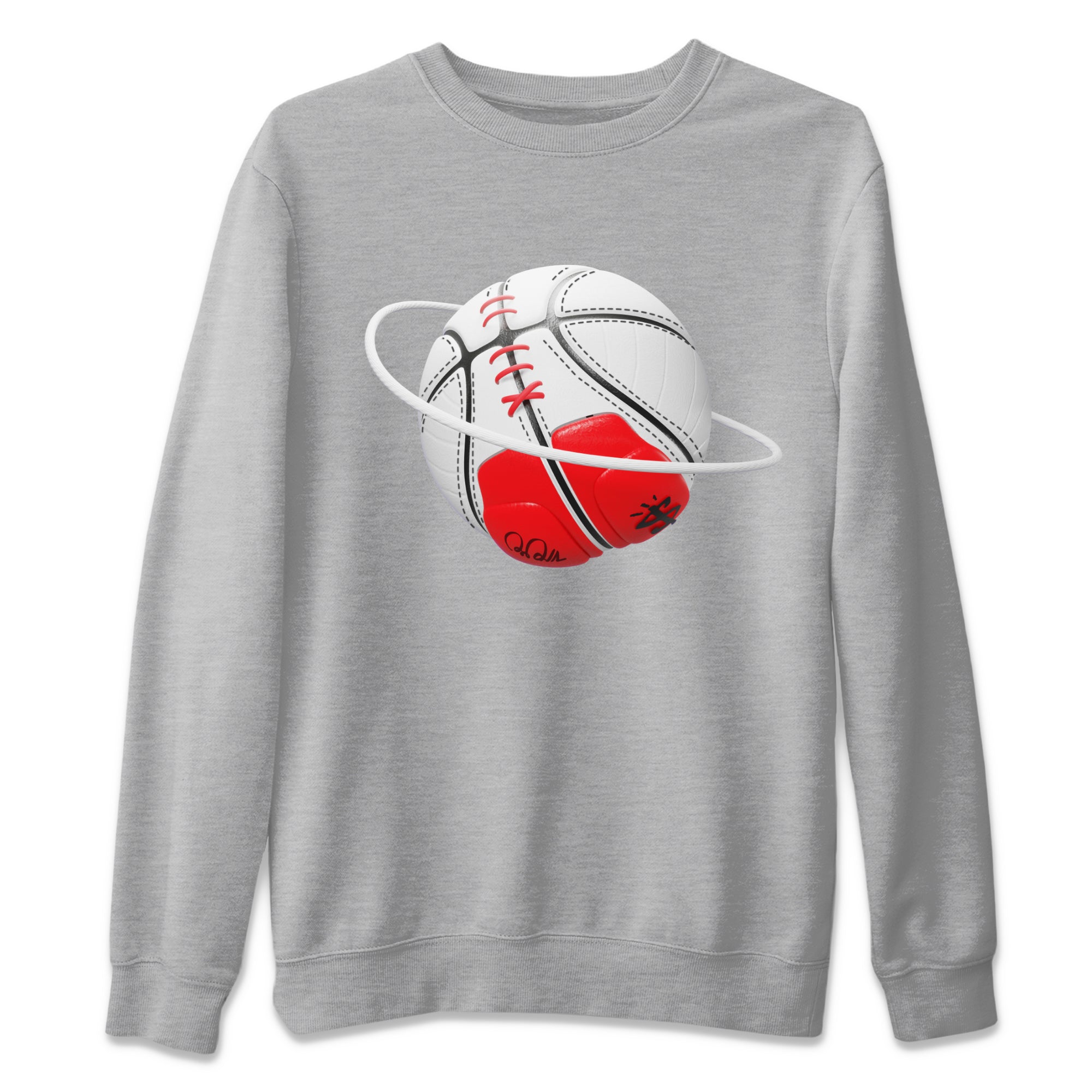 Air Jordan 12 Cherry Sneaker Match Tees Basketball Planet Streetwear Sneaker Shirt AJ12 Cherry Sneaker Release Tees Unisex Shirts Heather Grey 2