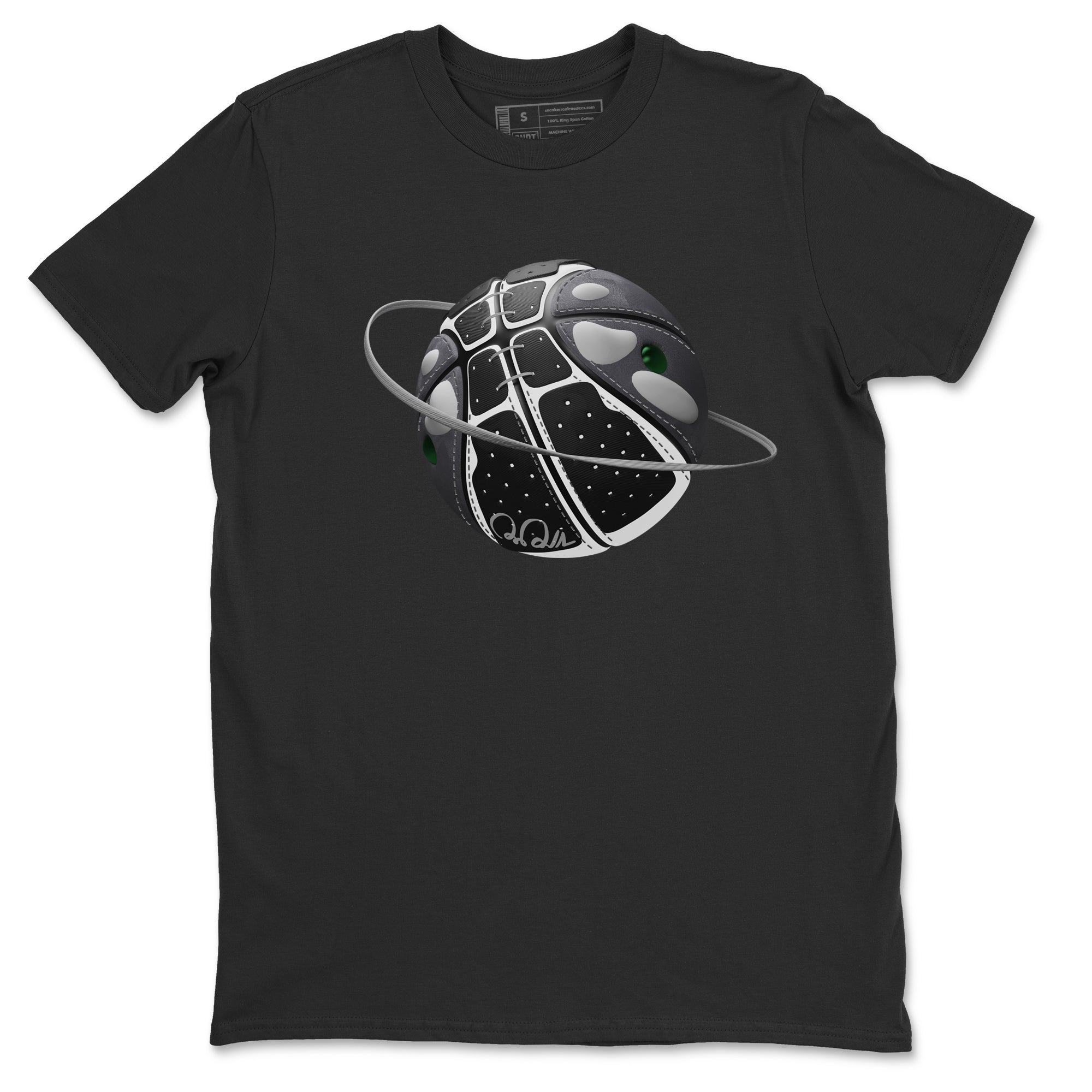 Air Jordan 13 Black Flint Sneaker Match Tees Basketball Planet Streetwear Sneaker Shirt AJ13 Retro Black Flint Sneaker Release Tees Unisex Shirts Black 2