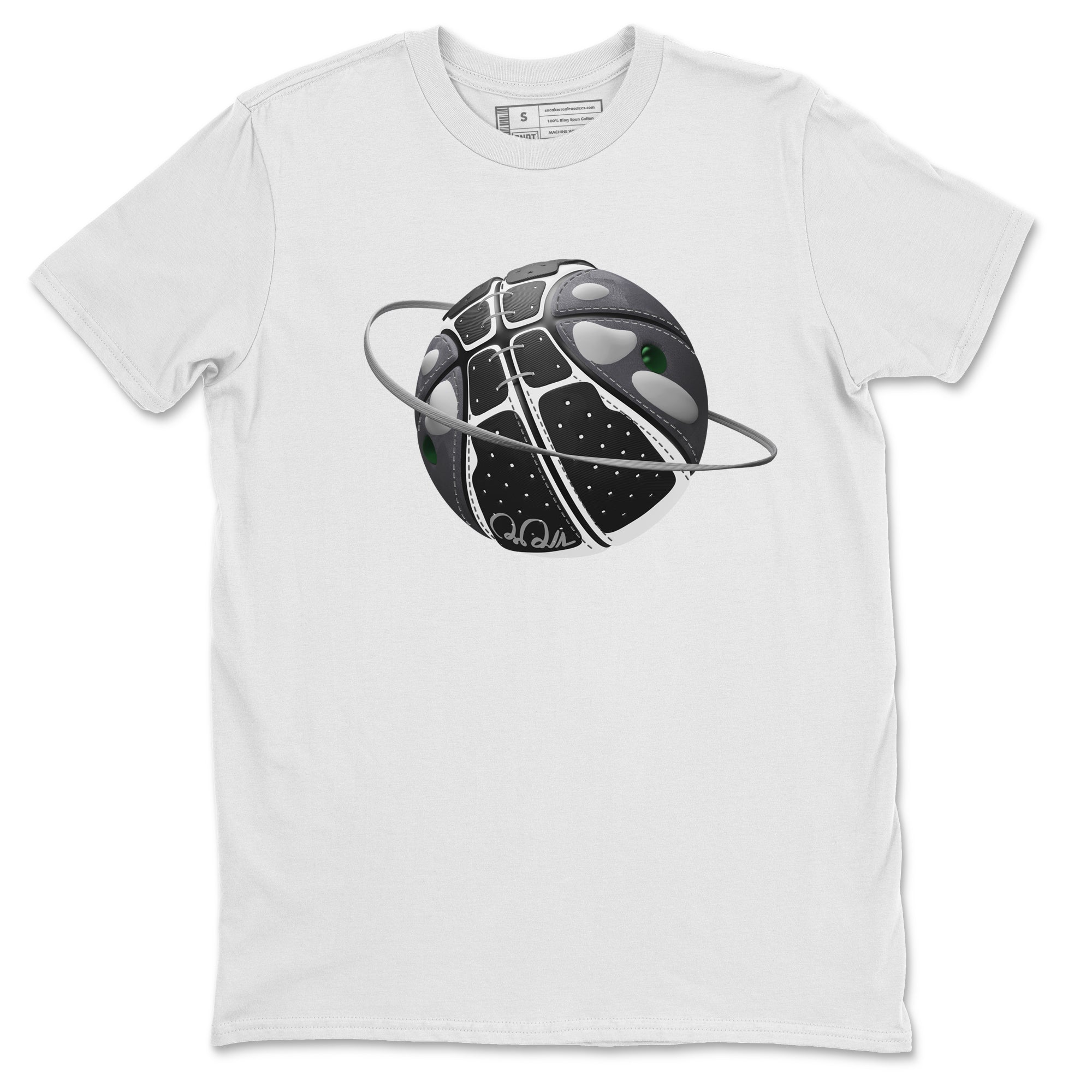 Air Jordan 13 Black Flint Sneaker Match Tees Basketball Planet Streetwear Sneaker Shirt AJ13 Retro Black Flint Sneaker Release Tees Unisex Shirts White 2
