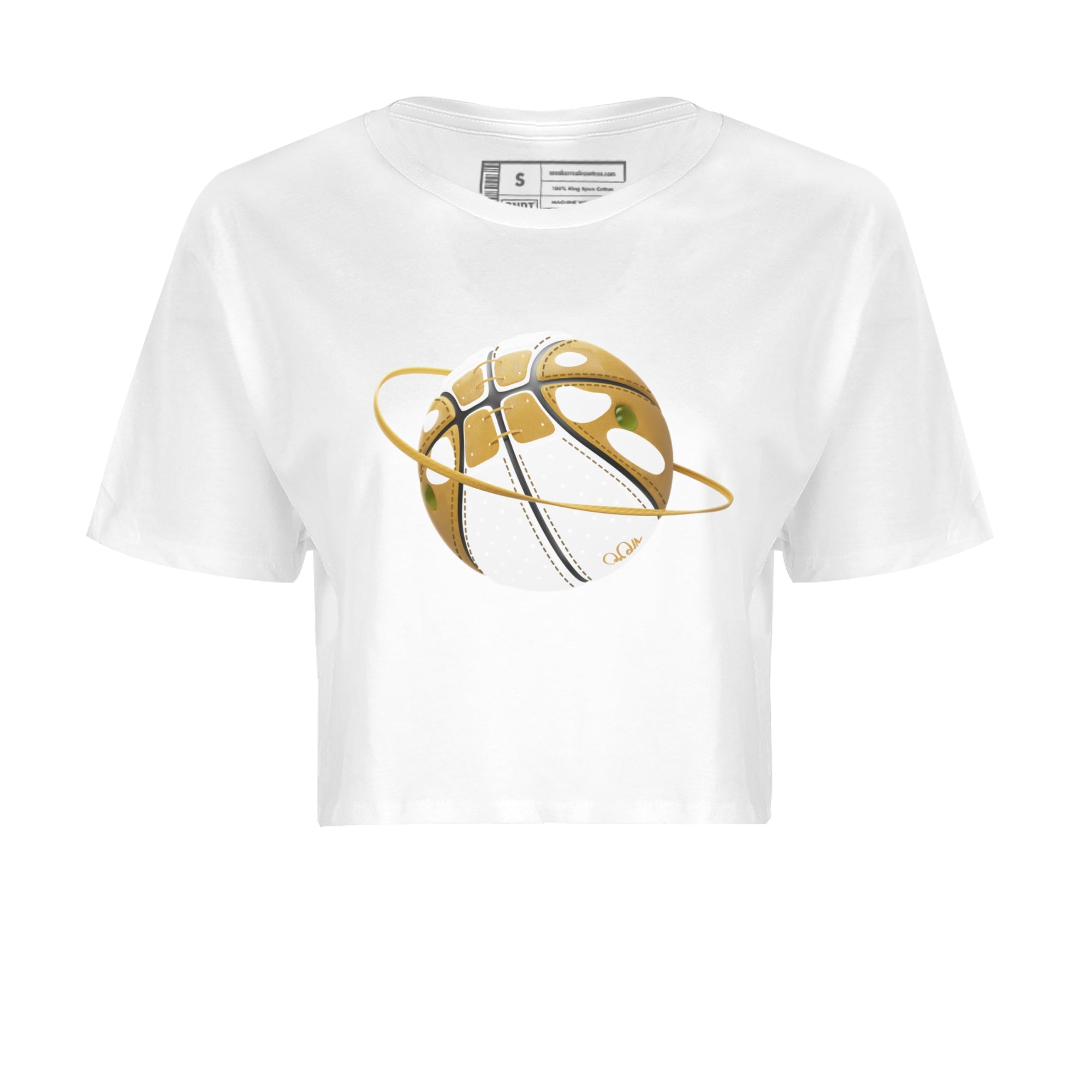 Air Jordan 13 Wheat Sneaker Match Tees Basketball Planet Streetwear Sneaker Shirt AJ13 Wheat Sneaker Release Tees Women's Shirts White 2