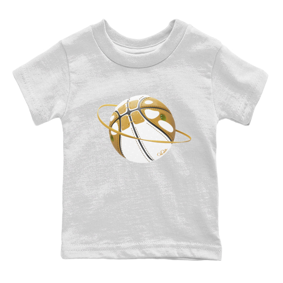 Air Jordan 13 Wheat Sneaker Match Tees Basketball Planet Streetwear Sneaker Shirt AJ13 Wheat Sneaker Release Tees Kids Shirts White 2