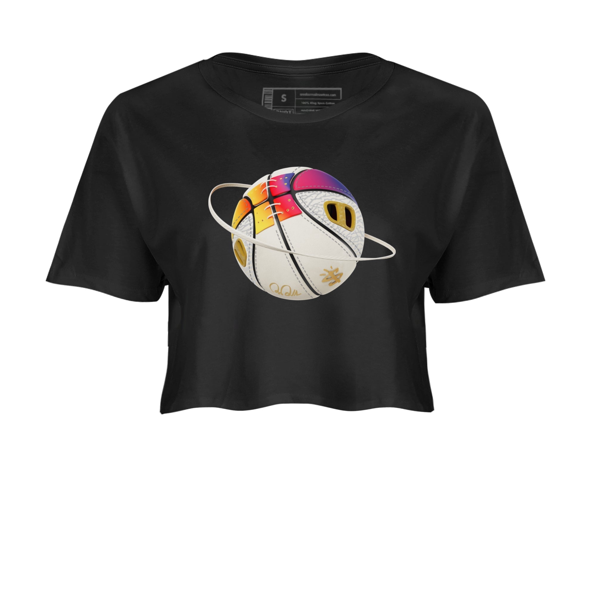 Air Jordan 3 J Balvin shirt to match jordans Basketball Planet Streetwear Sneaker Shirt AJ3 Balvin  Drip Gear Zone Sneaker Matching Clothing LGBTQ Gay Pride T-Shirt Black 2 Crop T-Shirt