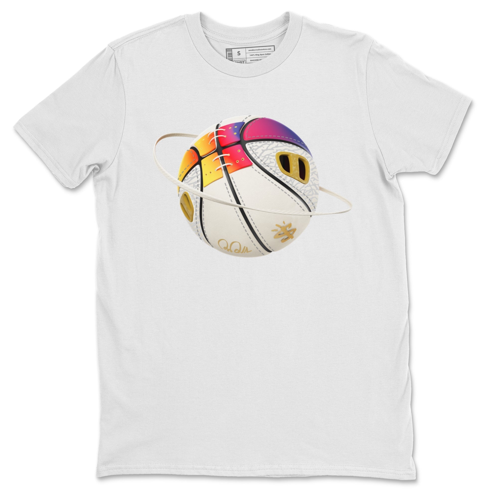 Air Jordan 3 J Balvin shirt to match jordans Basketball Planet Streetwear Sneaker Shirt AJ3 Balvin  Drip Gear Zone Sneaker Matching Clothing LGBTQ Gay Pride T-Shirt Unisex White 2 T-Shirt