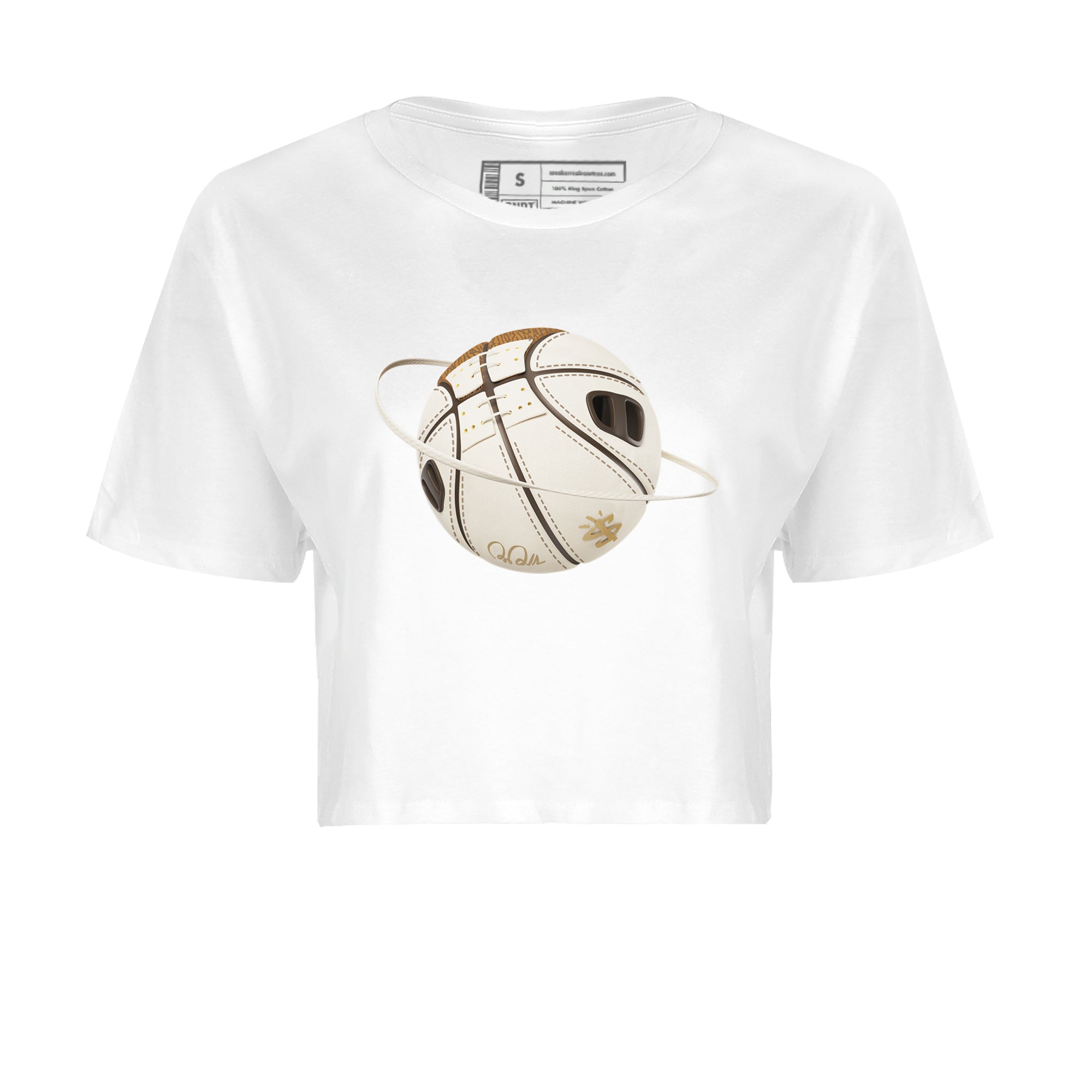Air Jordan 3 Palomino Sneaker Match Tees Basketball Planet Streetwear Sneaker Shirt AJ3 Palomino Sneaker Release Tees Women's Shirts White 2