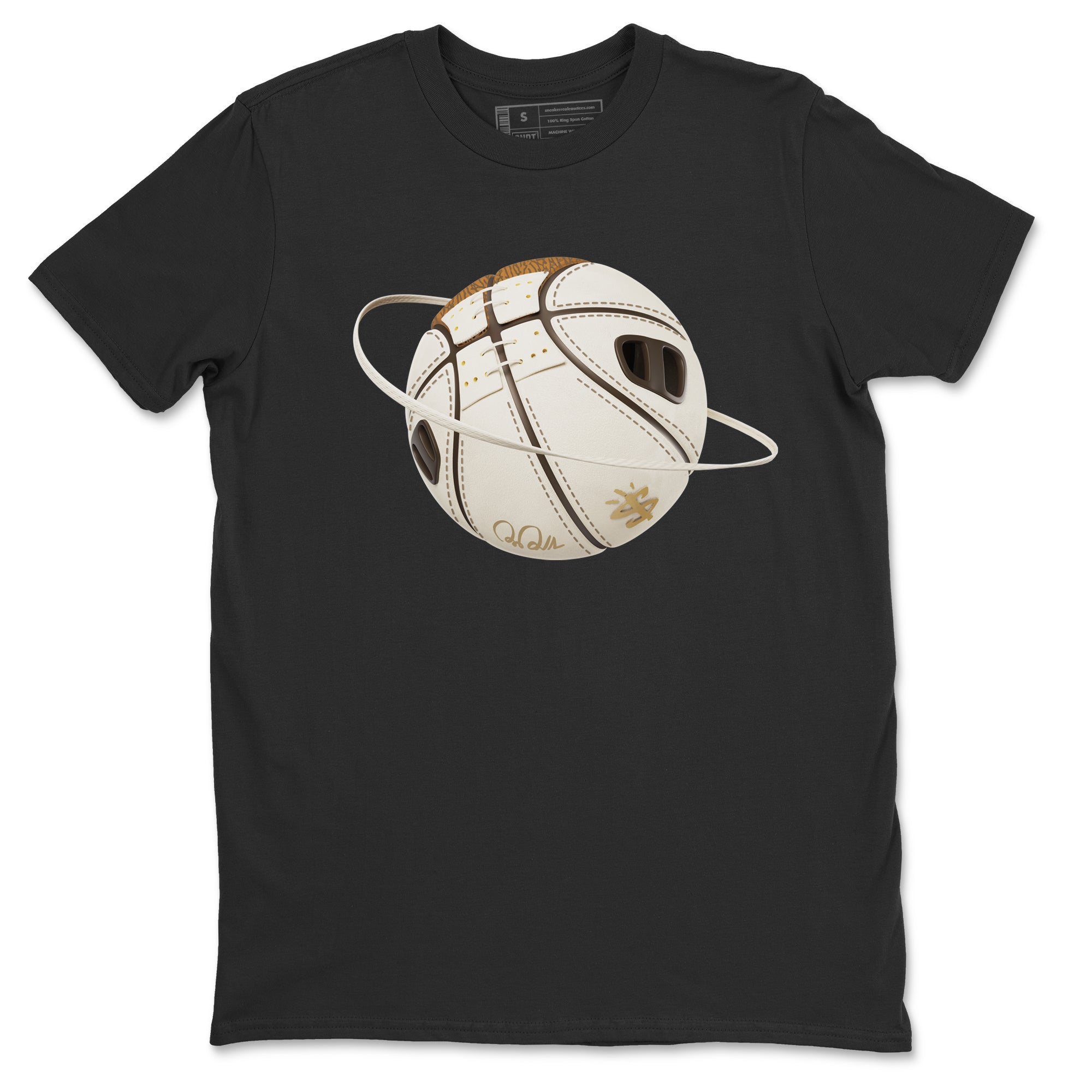 Air Jordan 3 Palomino Sneaker Match Tees Basketball Planet Streetwear Sneaker Shirt AJ3 Palomino Sneaker Release Tees Unisex Shirts Black 2