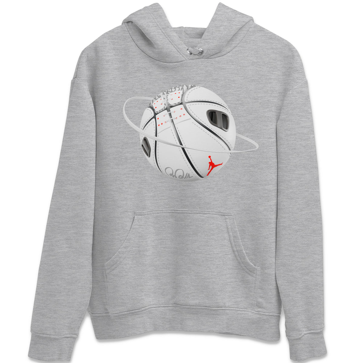Air Jordan 3 White Cement Shirt To Match Jordans Basketball Planet Sneaker Tees AJ3 White Cement Drip Gear Zone Sneaker Matching Clothing Unisex Shirts Heather Grey 2