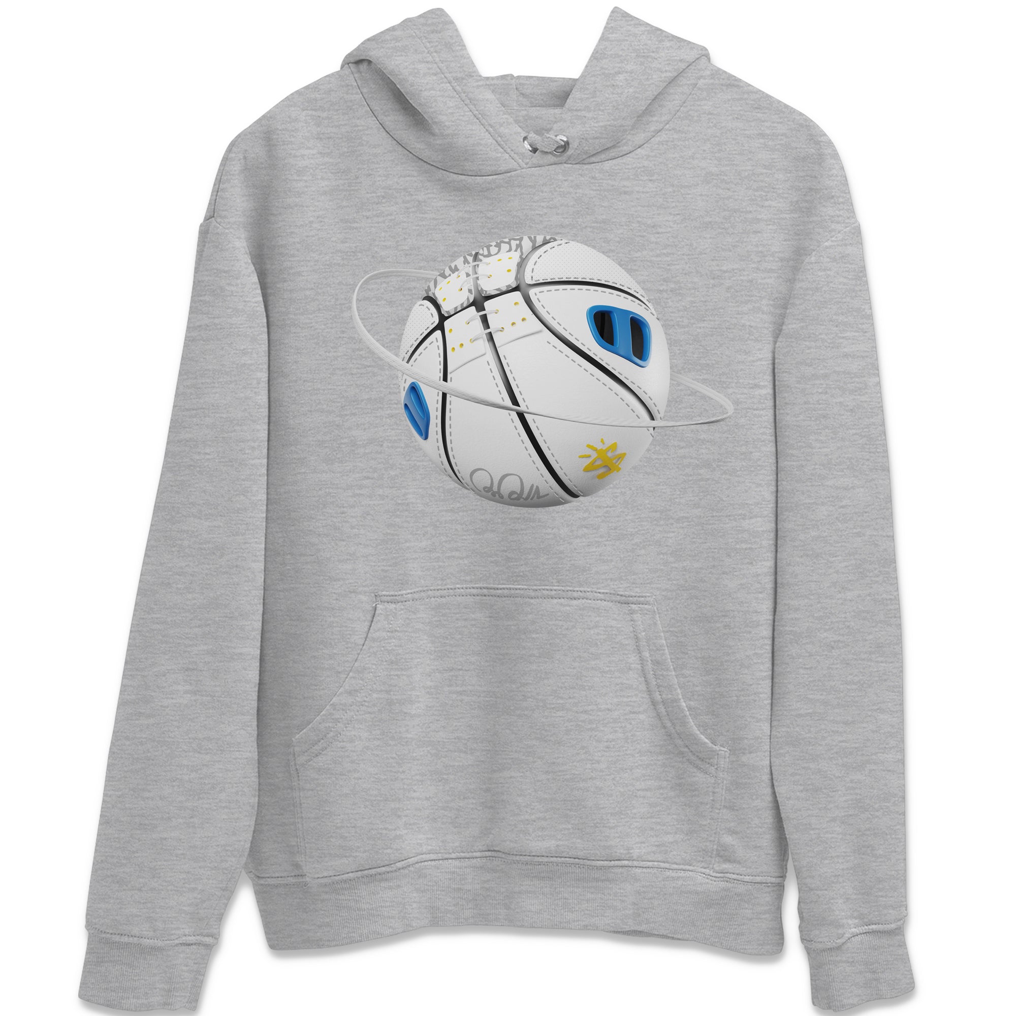 Air Jordan 3 Wizards Sneaker Match Tees Basketball Planet Streetwear Sneaker Shirt AJ3 NBA Wizards  Sneaker Release Tees Unisex Shirts Heather Grey 2