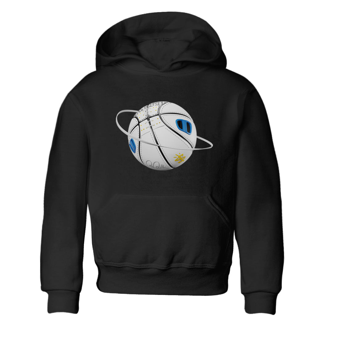 Air Jordan 3 Wizards Sneaker Match Tees Basketball Planet Streetwear Sneaker Shirt AJ3 NBA Wizards  Sneaker Release Tees Kids Shirts Black 2