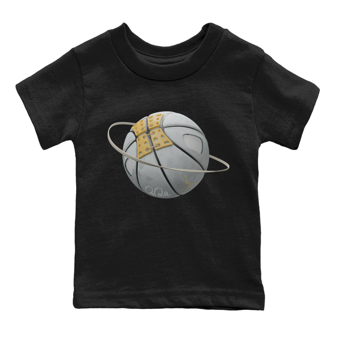 Jordan 4 Craft Sneaker Matching T-Shirt Basketball Planet Sneaker Tees Jordan 4 Craft Sneaker Release Tees Kids Shirts