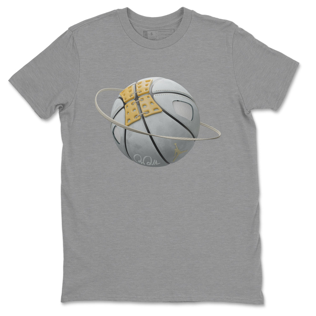 Jordan 4 Craft Sneaker Matching T-Shirt Basketball Planet Sneaker Tees Jordan 4 Craft Sneaker Release Tees Crew Neck Tees