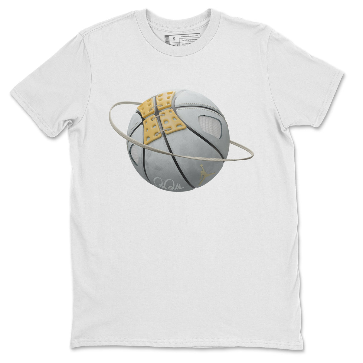 Jordan 4 Craft Sneaker Matching T-Shirt Basketball Planet Sneaker Tees Jordan 4 Craft Sneaker Release Tees Crew Neck Tees