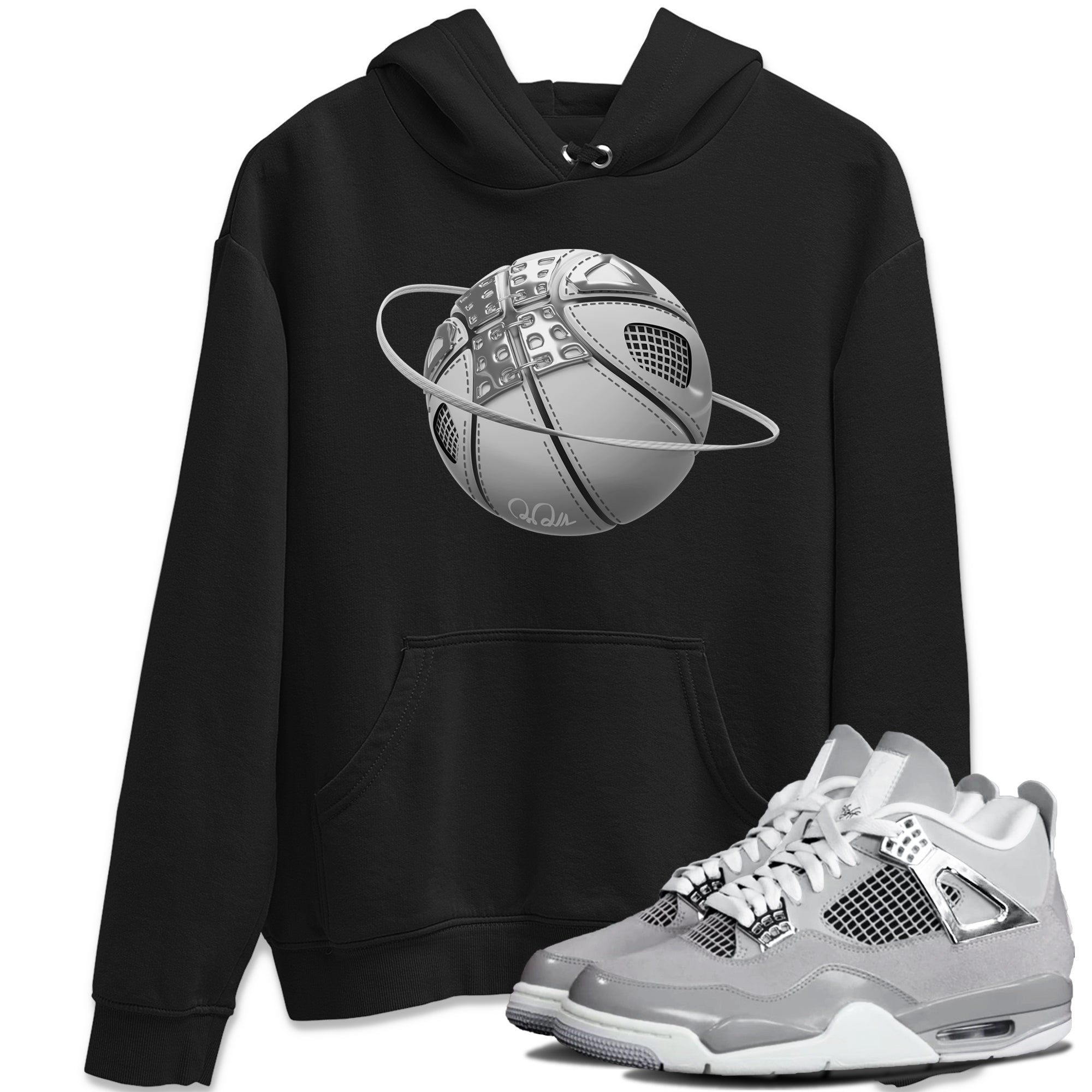 Air Jordan 4 Frozen Moments shirt to match jordans Basketball Planet Streetwear Sneaker Shirt AJ4 Frozen Moments Drip Gear Zone Sneaker Matching Clothing Unisex Black 1 T-Shirt