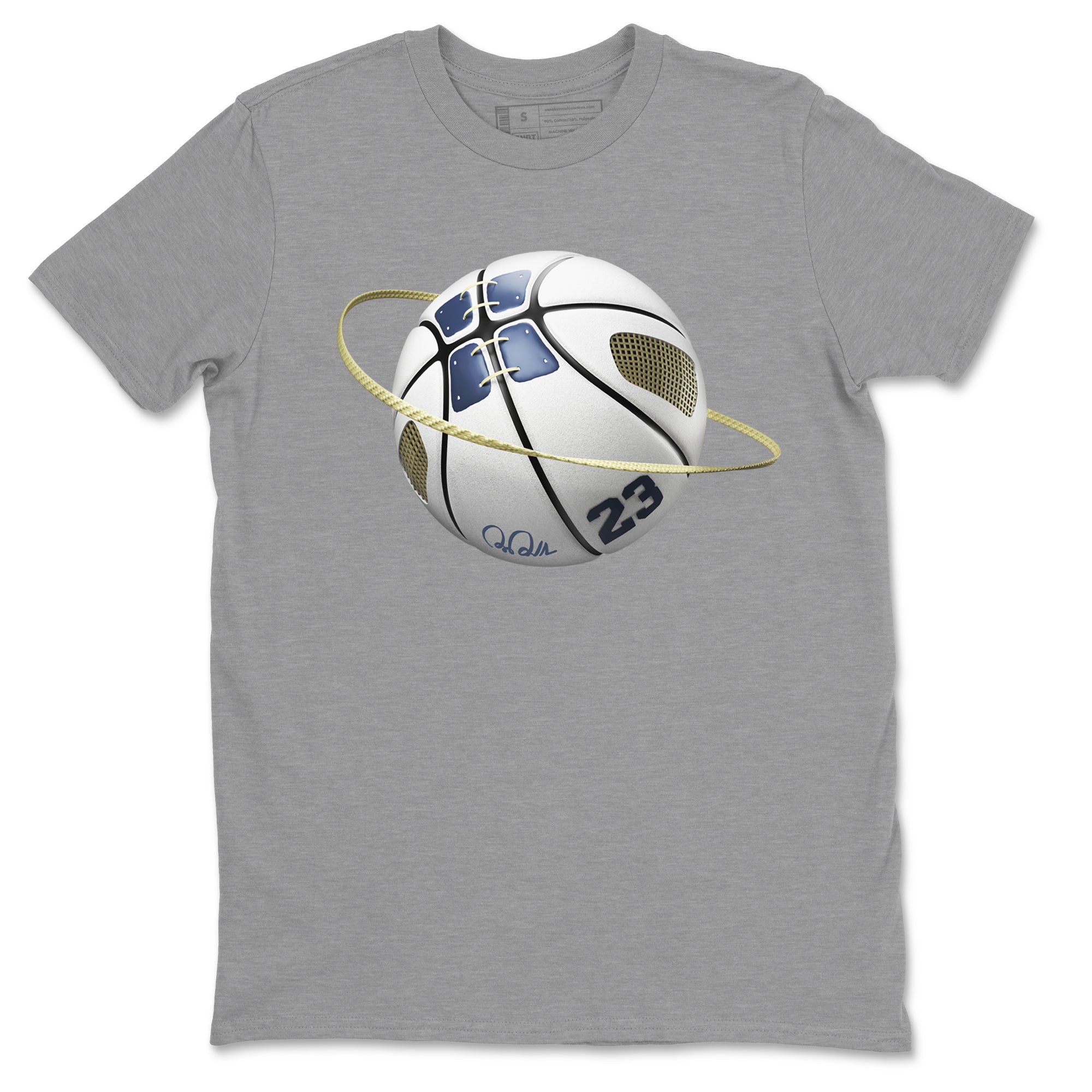 Air Jordan 5 A Ma Maniere x Photon Dust shirt to match jordans Basketball Planet sneaker tees Jordan 5 A Ma Maniere "Dawn" Drip Gear Zone Unisex Heather Grey 2 T-Shirt