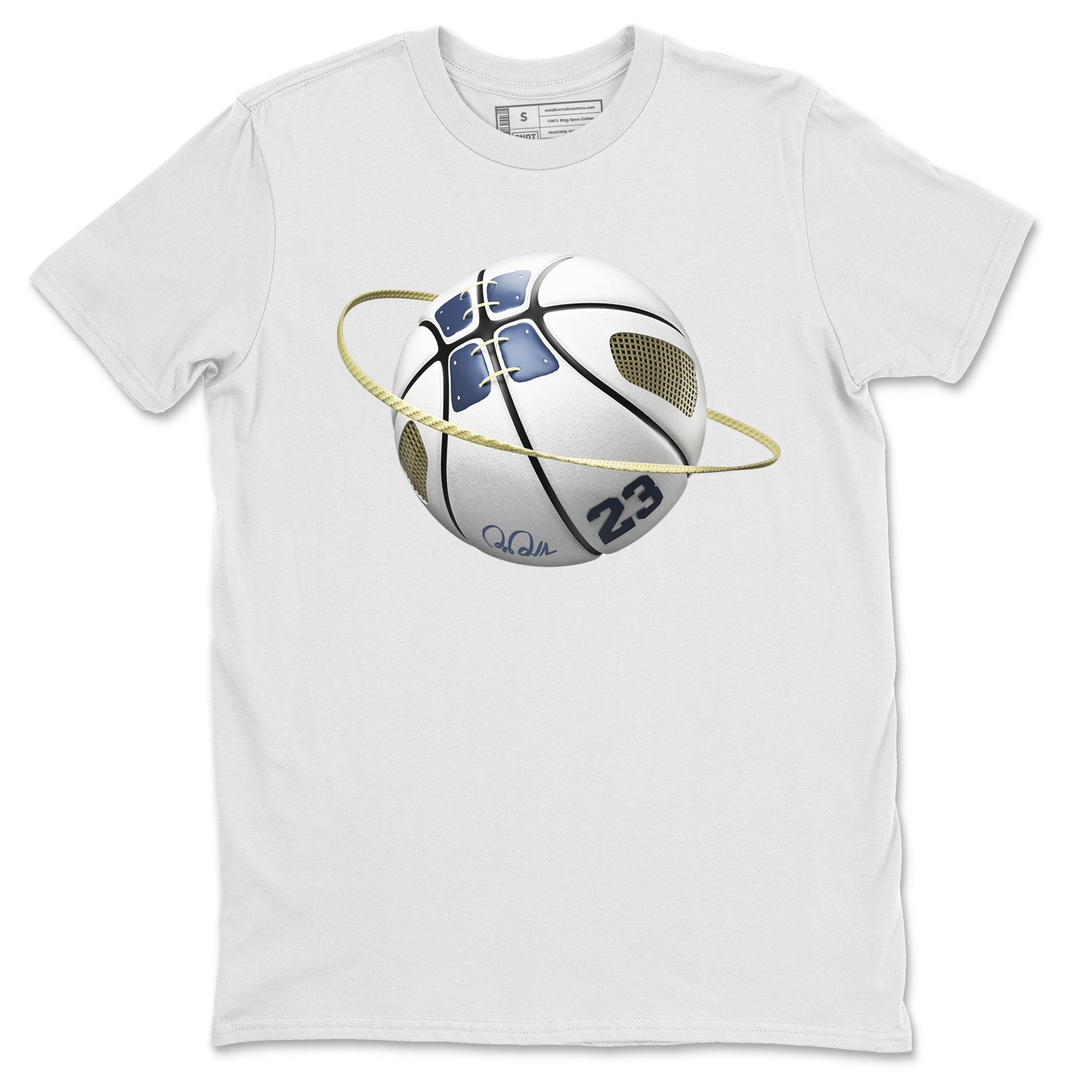 Air Jordan 5 A Ma Maniere x Photon Dust shirt to match jordans Basketball Planet sneaker tees Jordan 5 A Ma Maniere "Dawn" Drip Gear Zone Unisex White 2 T-Shirt