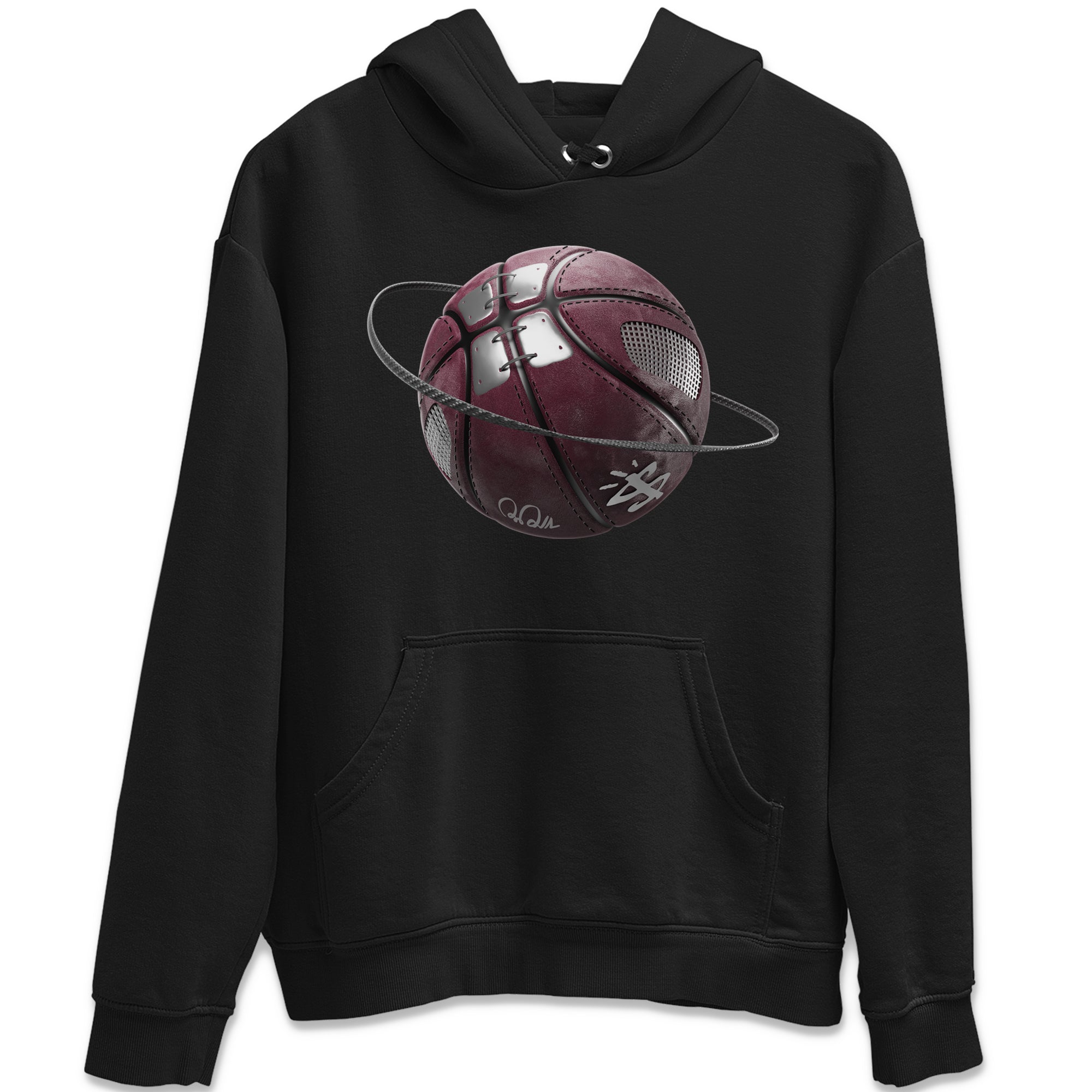 Air Jordan 5 Burgundy Sneaker Match Tees Basketball Planet Streetwear Sneaker Shirt AJ5 Burgundy Sneaker Release Tees Unisex Shirts Black 2