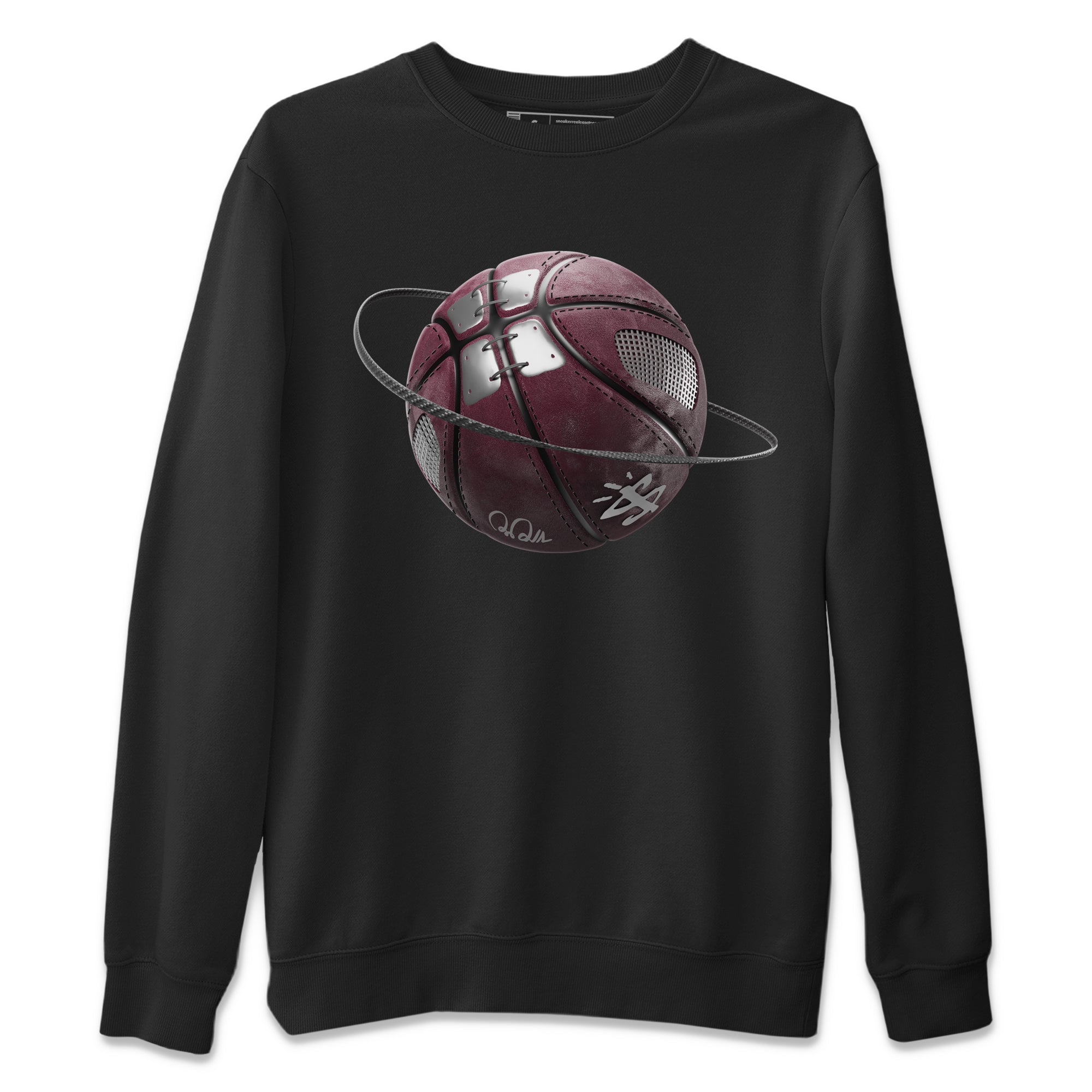 Air Jordan 5 Burgundy Sneaker Match Tees Basketball Planet Streetwear Sneaker Shirt AJ5 Burgundy Sneaker Release Tees Unisex Shirts Black 2