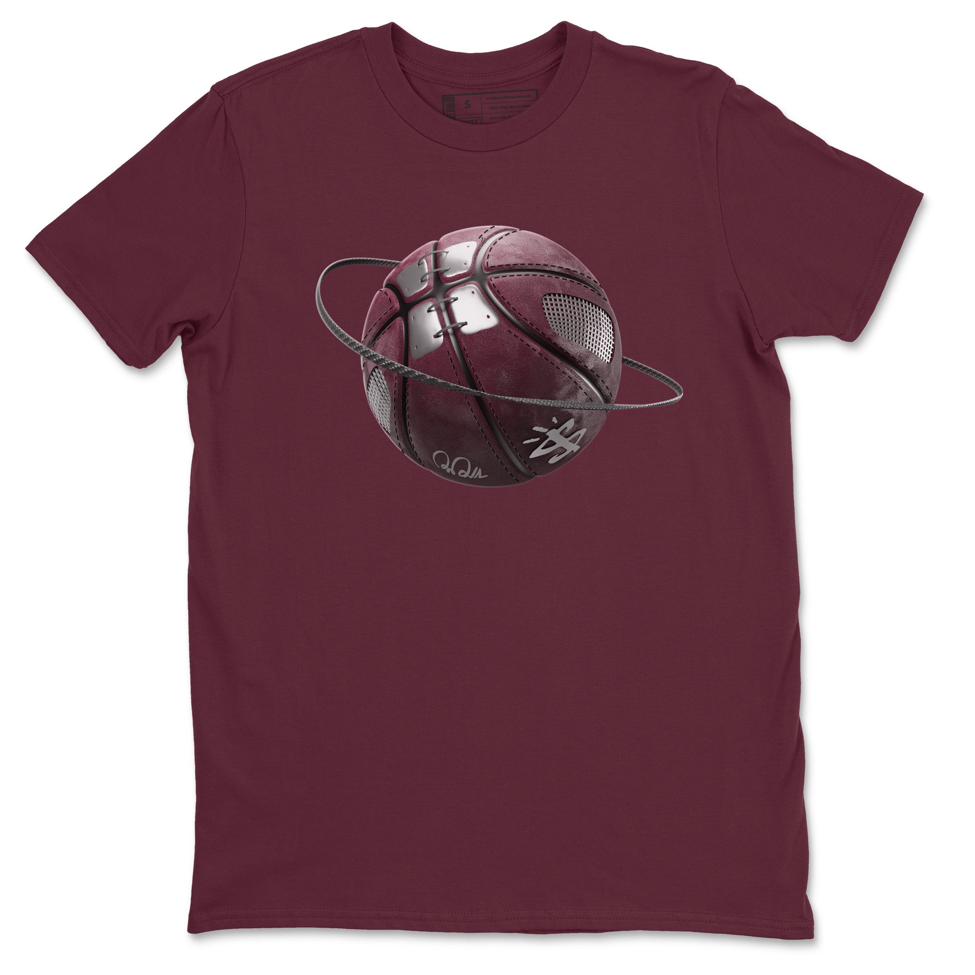 Air Jordan 5 Burgundy Sneaker Match Tees Basketball Planet Streetwear Sneaker Shirt AJ5 Burgundy Sneaker Release Tees Unisex Shirts Maroon 2