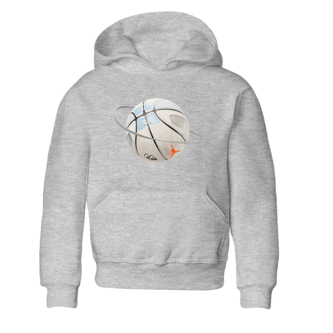 Air Jordan 5 Craft Sneaker Match Tees Basketball Planet Streetwear Sneaker Shirt AJ5 SE Craft Sneaker Release Tees Kids Shirts Heather Grey 2