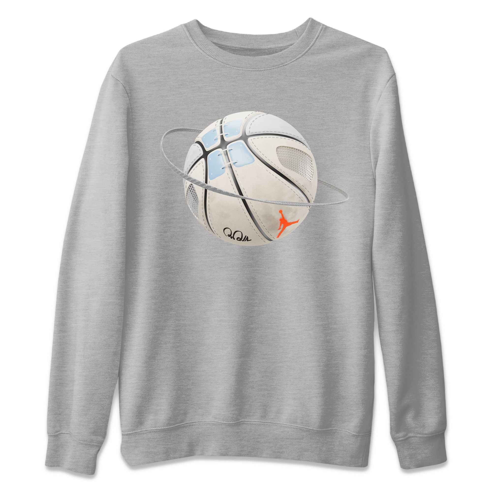 Air Jordan 5 Craft Sneaker Match Tees Basketball Planet Streetwear Sneaker Shirt AJ5 SE Craft Sneaker Release Tees Unisex Shirts Heather Grey 2
