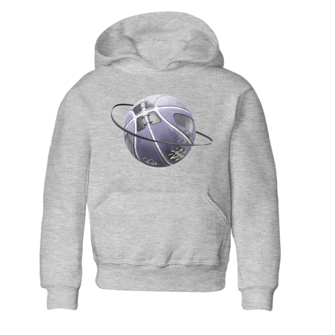 Air Jordan 5 Indigo Haze Sneaker Match Tees Basketball Planet Streetwear Sneaker Shirt AJ5 Indigo Haze Sneaker Release Tees Kids Shirts Heather Grey 2