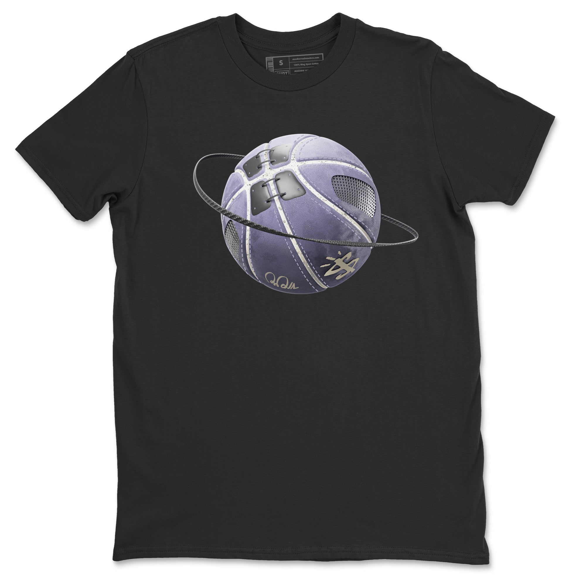 Air Jordan 5 Indigo Haze Sneaker Match Tees Basketball Planet Streetwear Sneaker Shirt AJ5 Indigo Haze Sneaker Release Tees Unisex Shirts Black 2