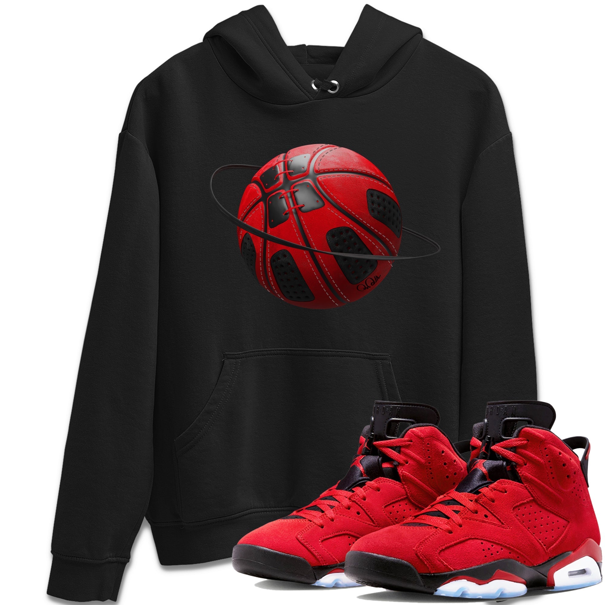 Air Jordan 6 Toro Bravo Sneaker Match Tees Basketball Planet Streetwear Sneaker Shirt 3D Graphic Design Shirts AJ6 Toro Bravo Sneaker Release Tees Unisex Shirts Black 1