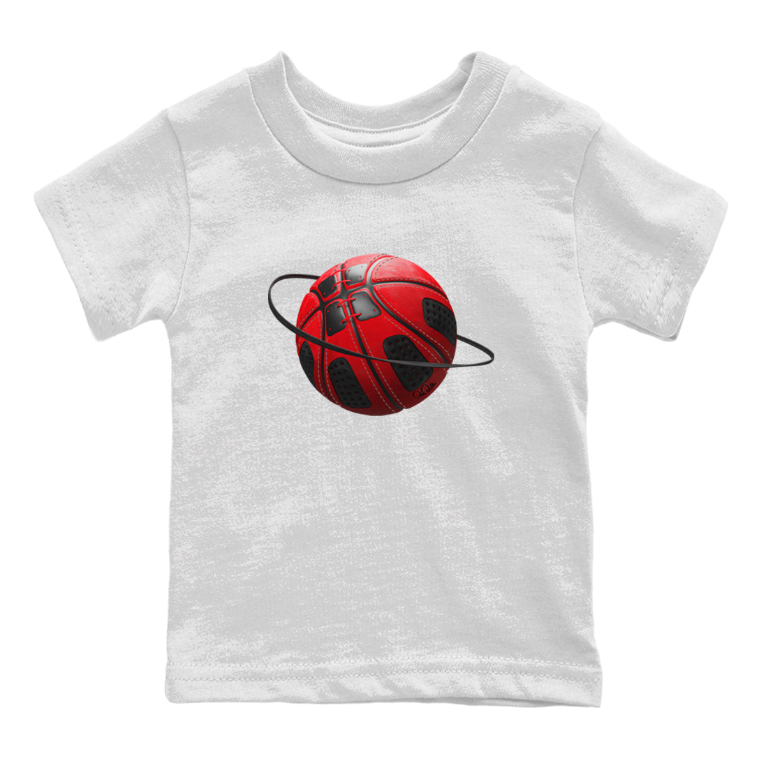 Air Jordan 6 Toro Bravo Sneaker Match Tees Basketball Planet Streetwear Sneaker Shirt 3D Graphic Design Shirts AJ6 Toro Bravo Sneaker Release Tees Kids Shirts White 2
