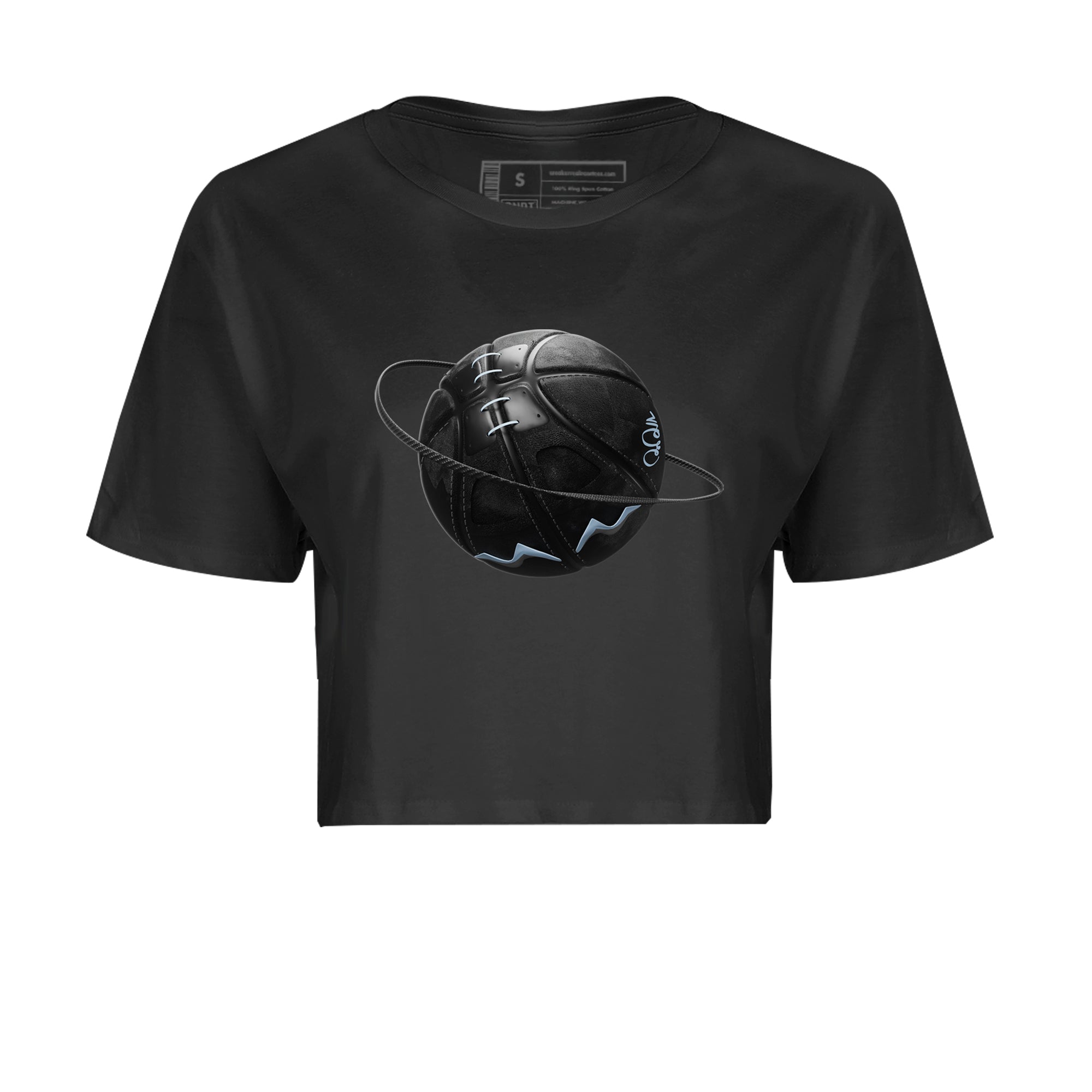 Air Jordan 7 Chambray Sneaker Match Tees Basketball Planet Streetwear Sneaker Shirt AJ7 Chambray Sneaker Release Tees Women's Shirts Black 2