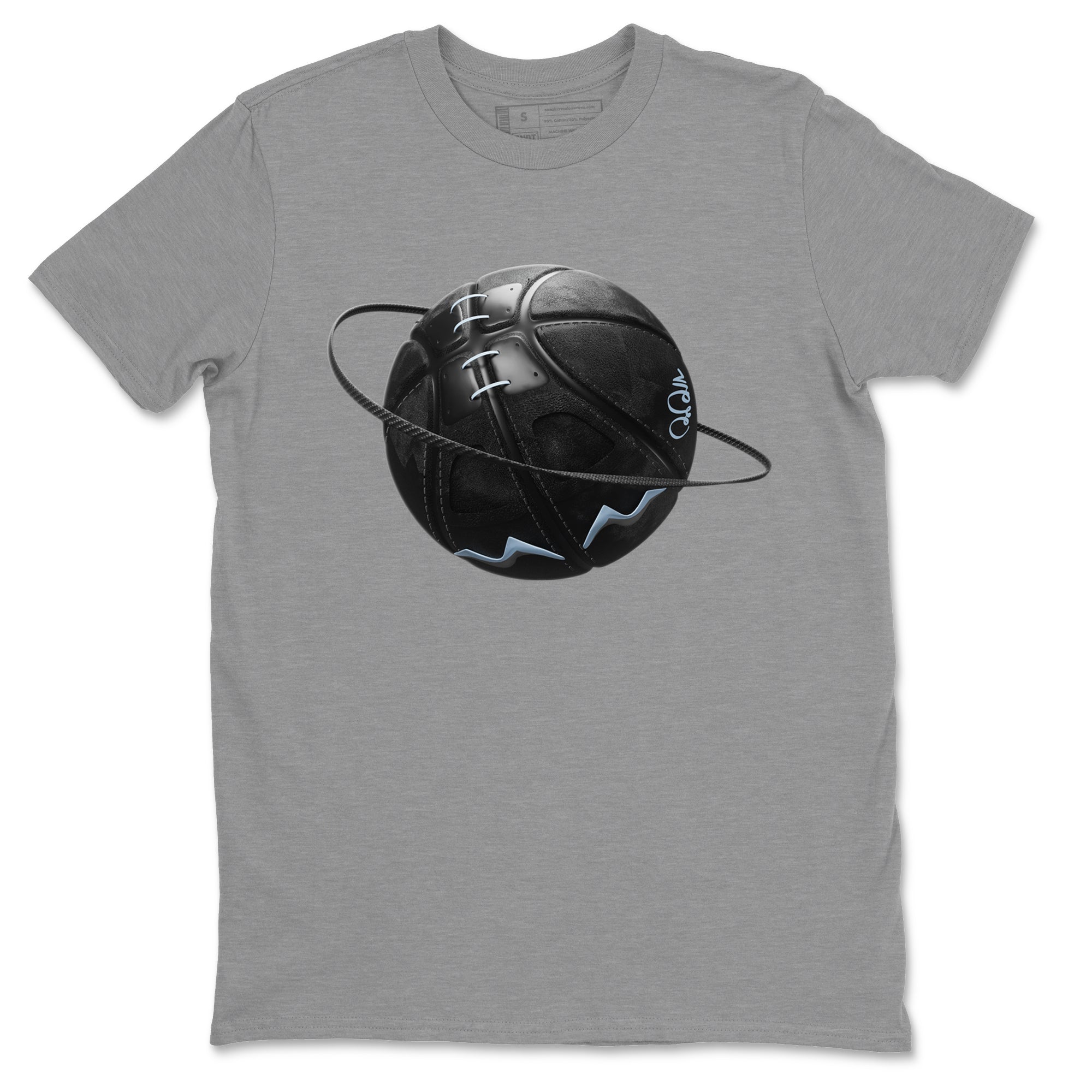 Air Jordan 7 Chambray Sneaker Match Tees Basketball Planet Streetwear Sneaker Shirt AJ7 Chambray Sneaker Release Tees Unisex Shirts Heather Grey 2