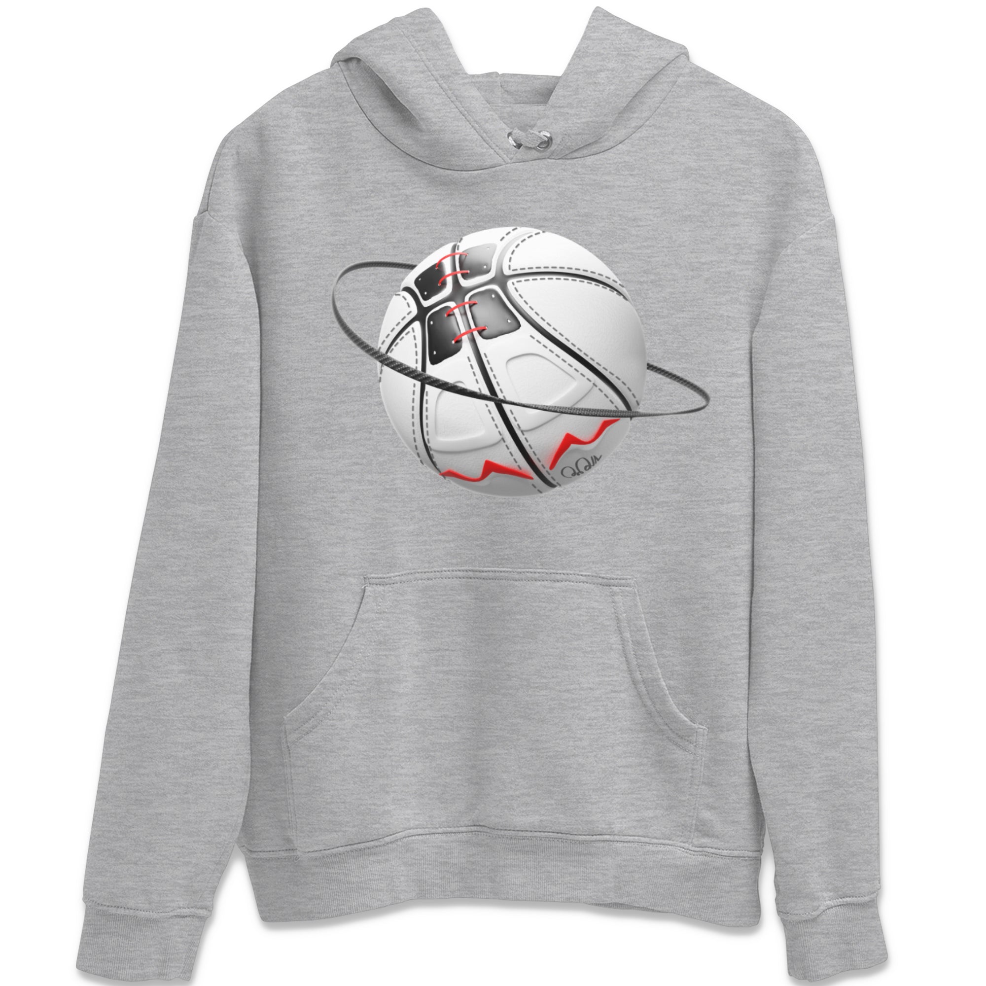 Air Jordan 7 Infrared Sneaker Match Tees Basketball Planet Streetwear Sneaker Shirt AJ7 Infrared Sneaker Release Tees Unisex Shirts Heather Grey 2