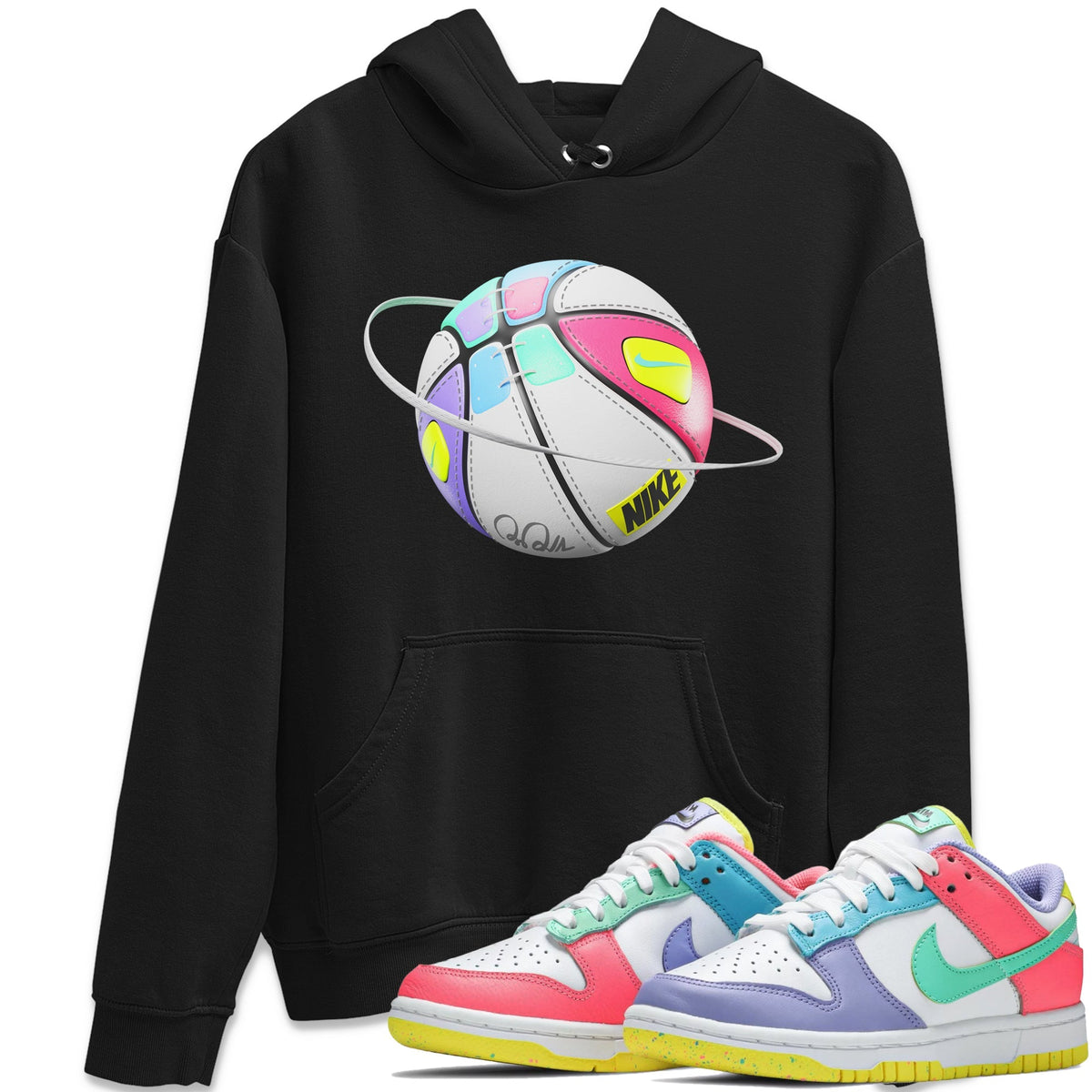 Dunk Easter Candy Sneaker Match Tees Basketball Planet Streetwear Sneaker Shirt Nike Easter Sneaker Release Tees Unisex Shirts Black 1