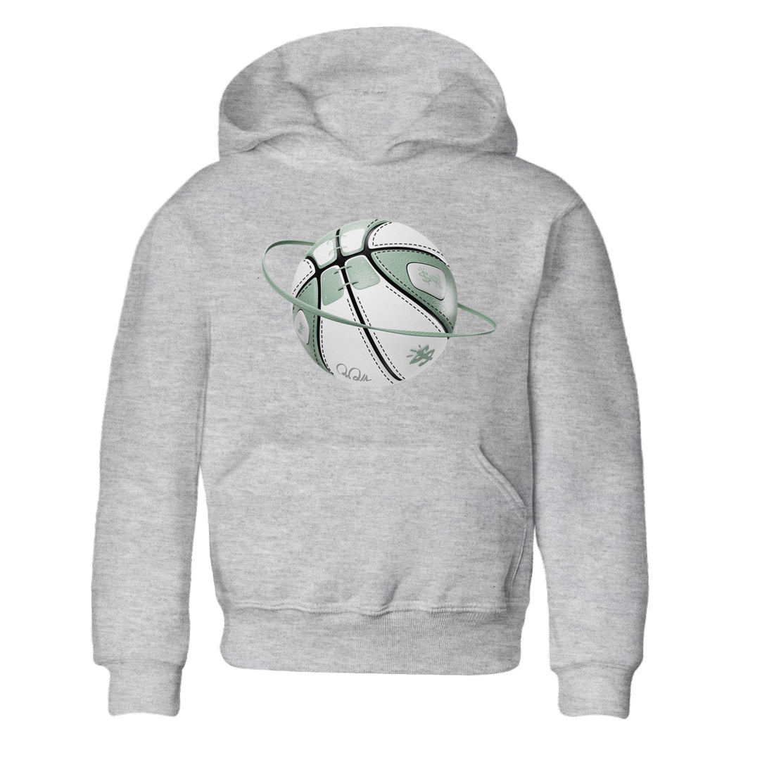 Dunk Mica Green Sneaker Match Tees Basketball Planet Streetwear Sneaker Shirt Dunk Low Mica Green Sneaker Release Tees Kids Shirts Heather Grey 2