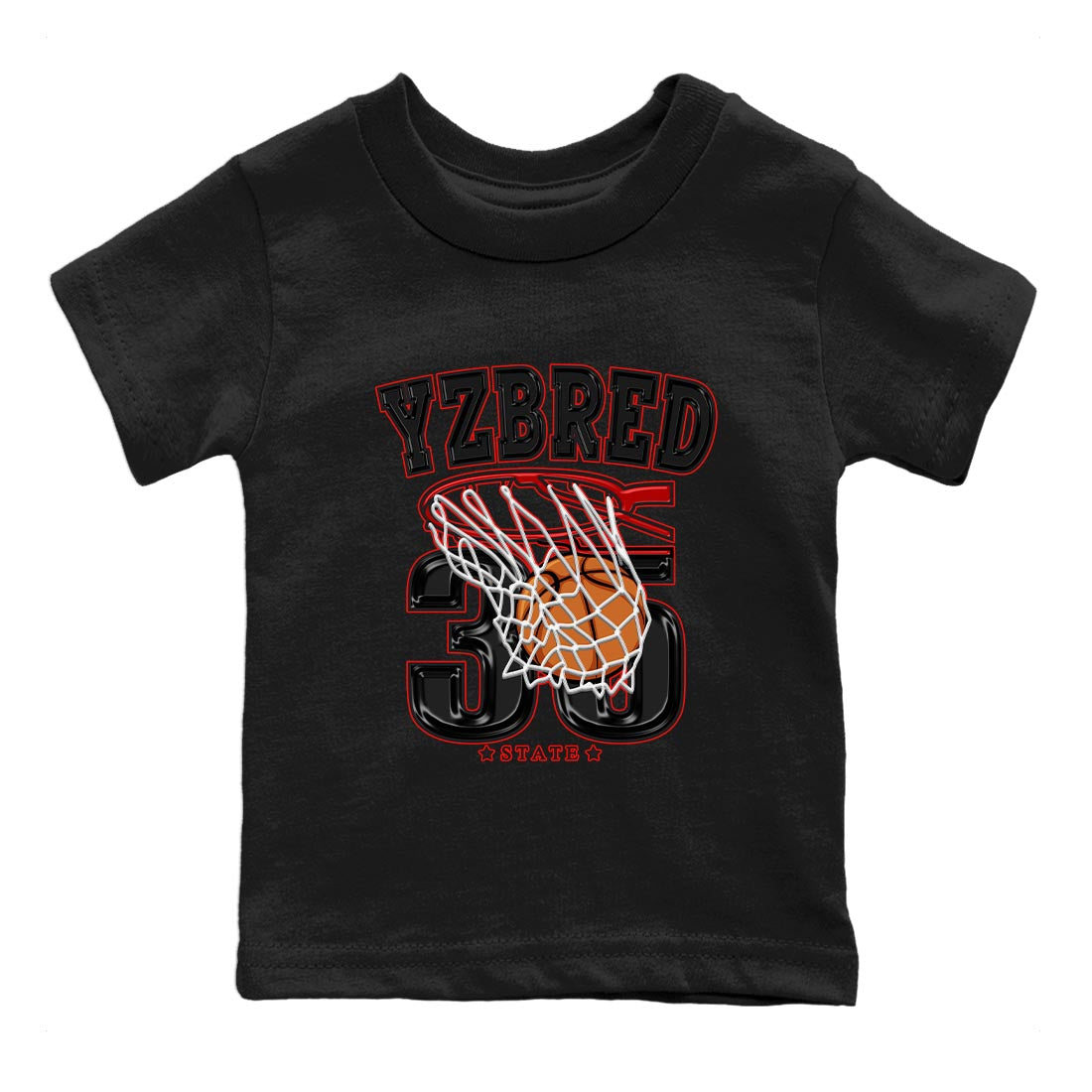 Yeezy 350 Bred shirt to match jordans Basketball Streetwear Sneaker Shirt Yeezy Boost 350 V2 Bred Drip Gear Zone Sneaker Matching Clothing Baby Toddler Black 2 T-Shirt