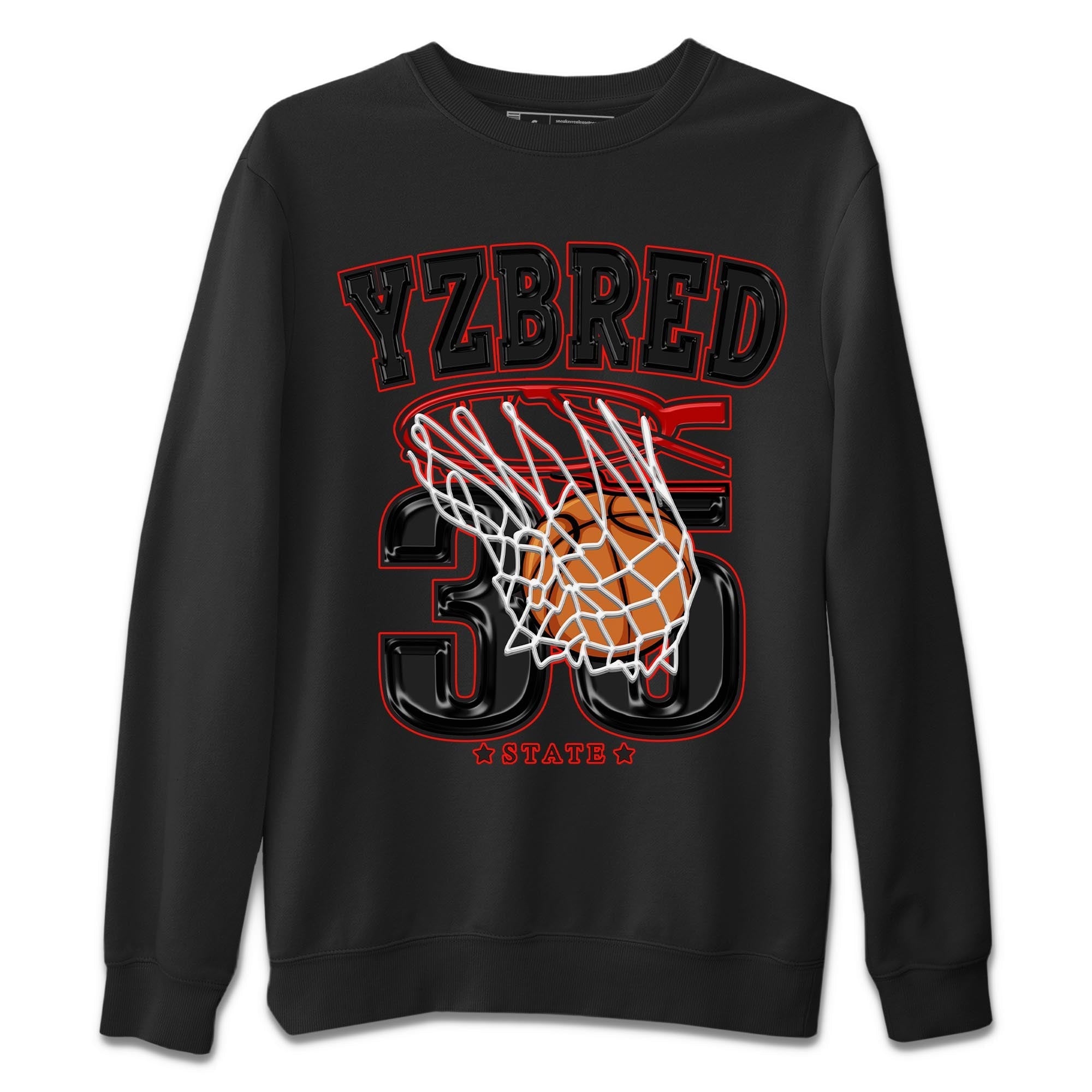 Yeezy 350 Bred shirt to match jordans Basketball Streetwear Sneaker Shirt Yeezy Boost 350 V2 Bred Drip Gear Zone Sneaker Matching Clothing Unisex Black 2 T-Shirt