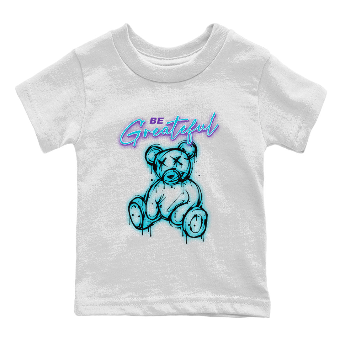 Air Jordan 6 Retro Aqua Sneaker Match Tees Be Greatful Streetwear Sneaker Shirt Air Jordan 6 Retro Aqua Drip Gear Zone Sneaker Matching Clothing Kids, Youth, Baby Clothing White 2