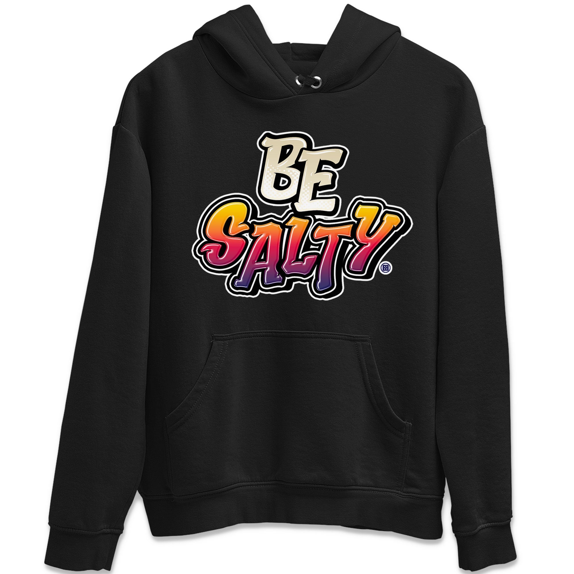 Air Jordan 3 X J Balvin shirt to match jordans Be Salty Streetwear Sneaker Shirt Air Jordan 3 X J Balvin Drip Gear Zone Sneaker Matching Clothing Unisex Black 2 T-Shirt