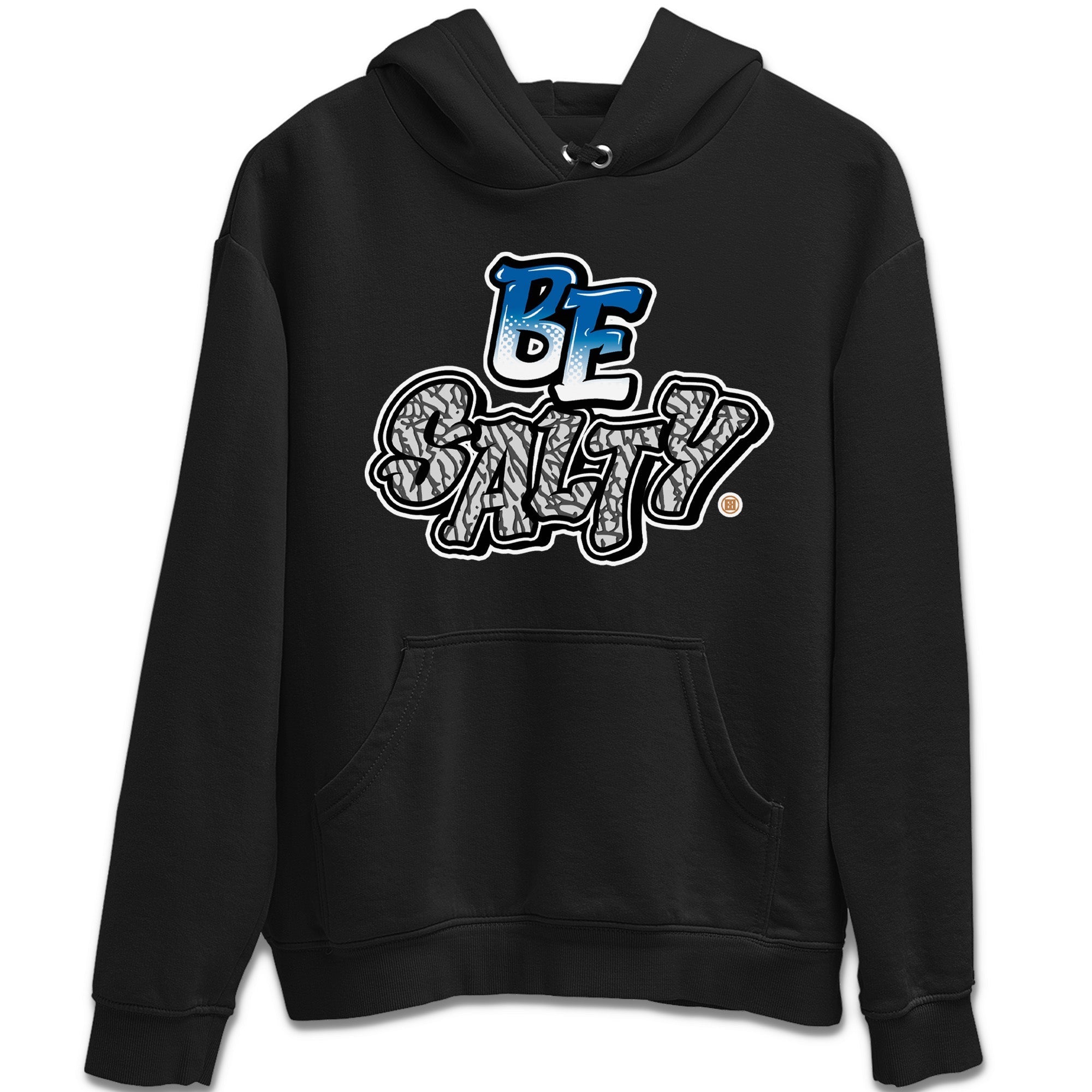 Air Jordan 3 Wizards Sneaker Match Tees Be Salty Streetwear Sneaker Shirt Air Jordan 3 Retro Wizards Sneaker Release Tees Unisex Shirts Black 2