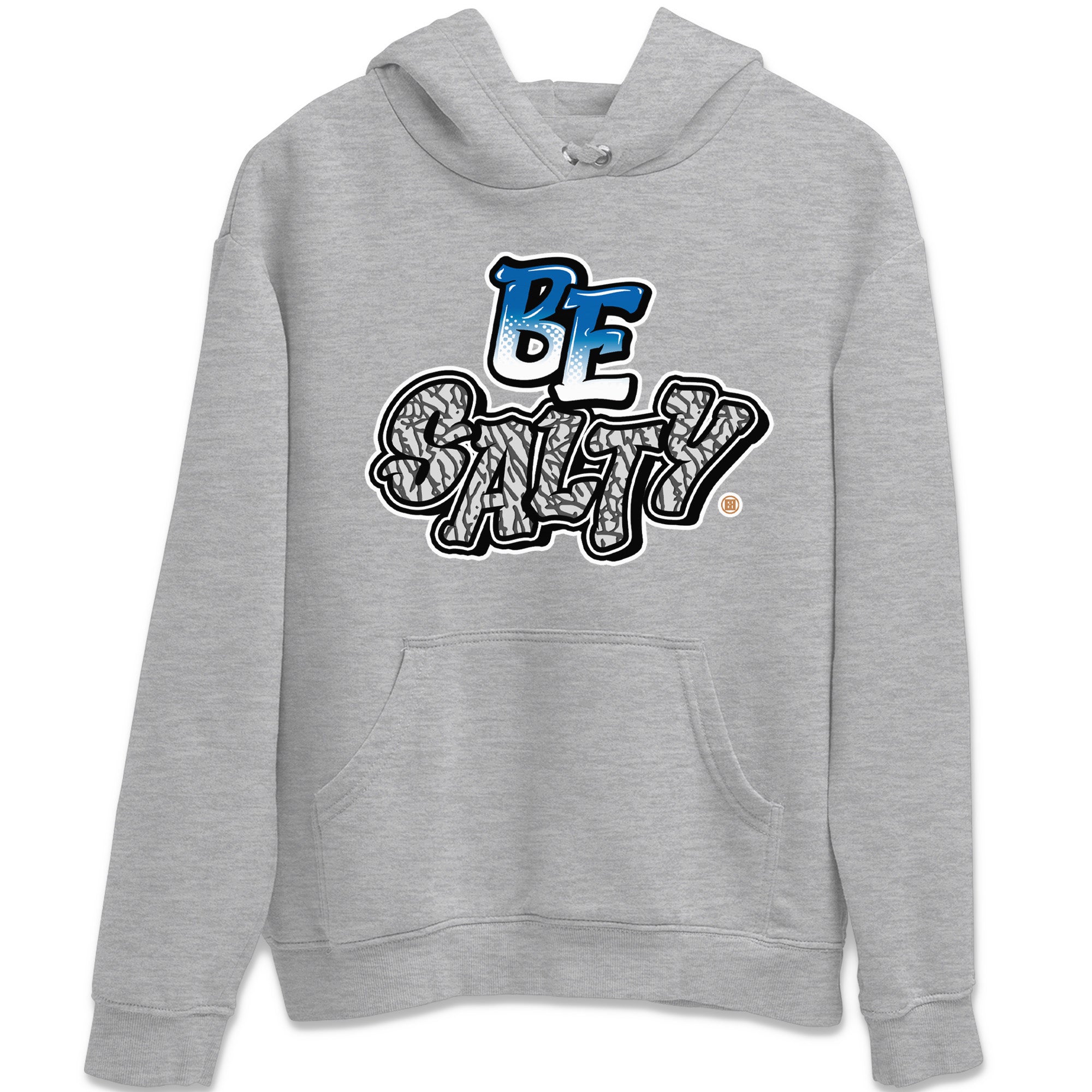 Air Jordan 3 Wizards Sneaker Match Tees Be Salty Streetwear Sneaker Shirt Air Jordan 3 Retro Wizards Sneaker Release Tees Unisex Shirts Heather Grey 2