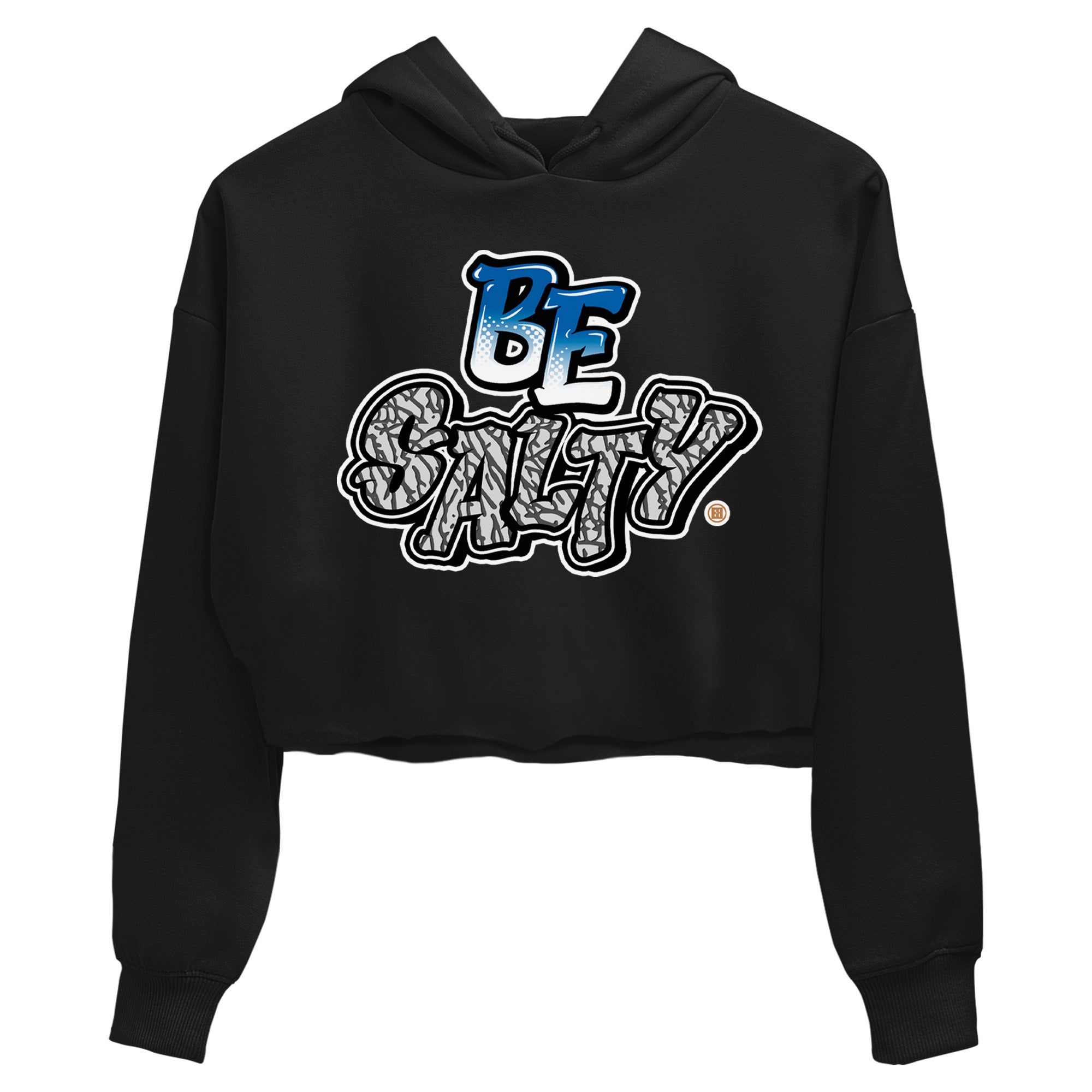 Air Jordan 3 Wizards Sneaker Match Tees Be Salty Streetwear Sneaker Shirt Air Jordan 3 Retro Wizards Sneaker Release Tees Women's Shirts Black 2