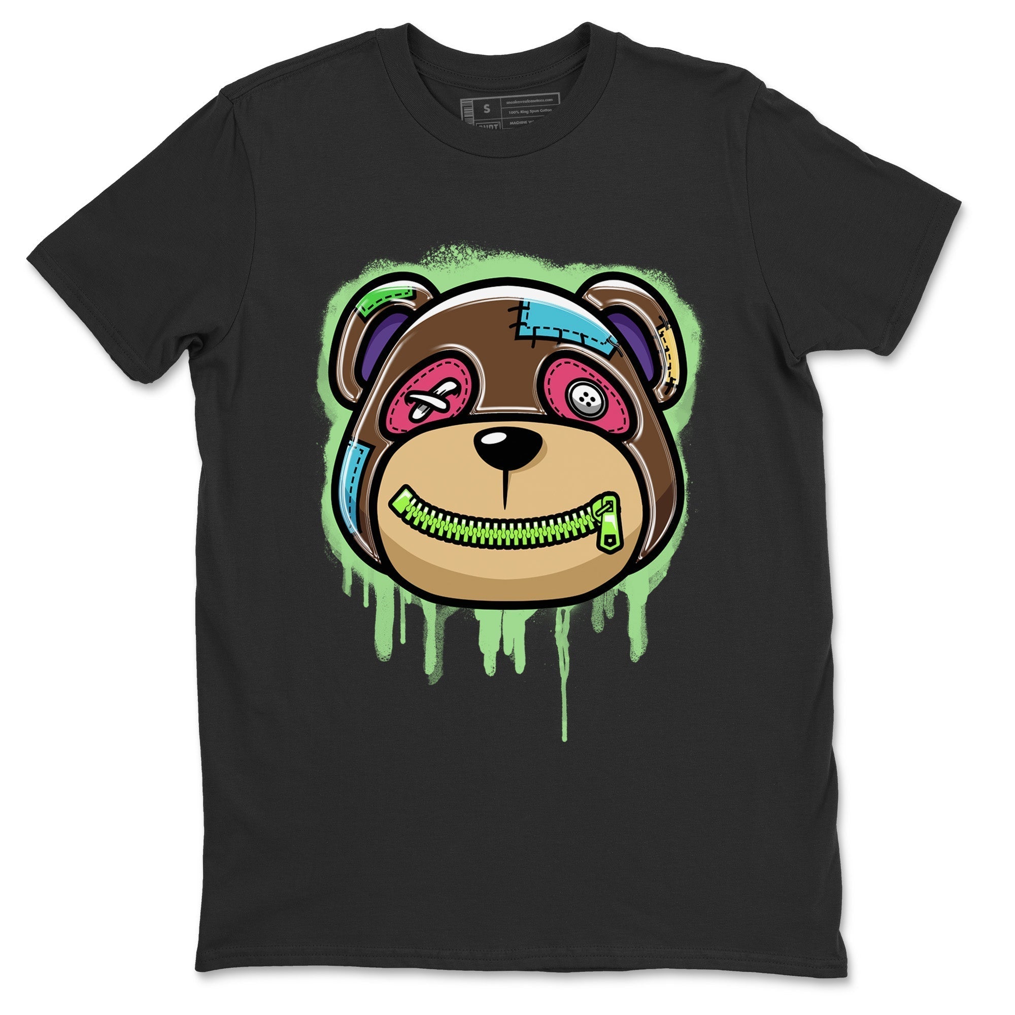 Air Force 1 Undefeated Fauna Brown Sneaker Match Tees Bear Face Sneaker Tees Air Force 1 Undefeated Fauna Brown Jordan to match sneaker T-Shirt Crew Neck Shirts