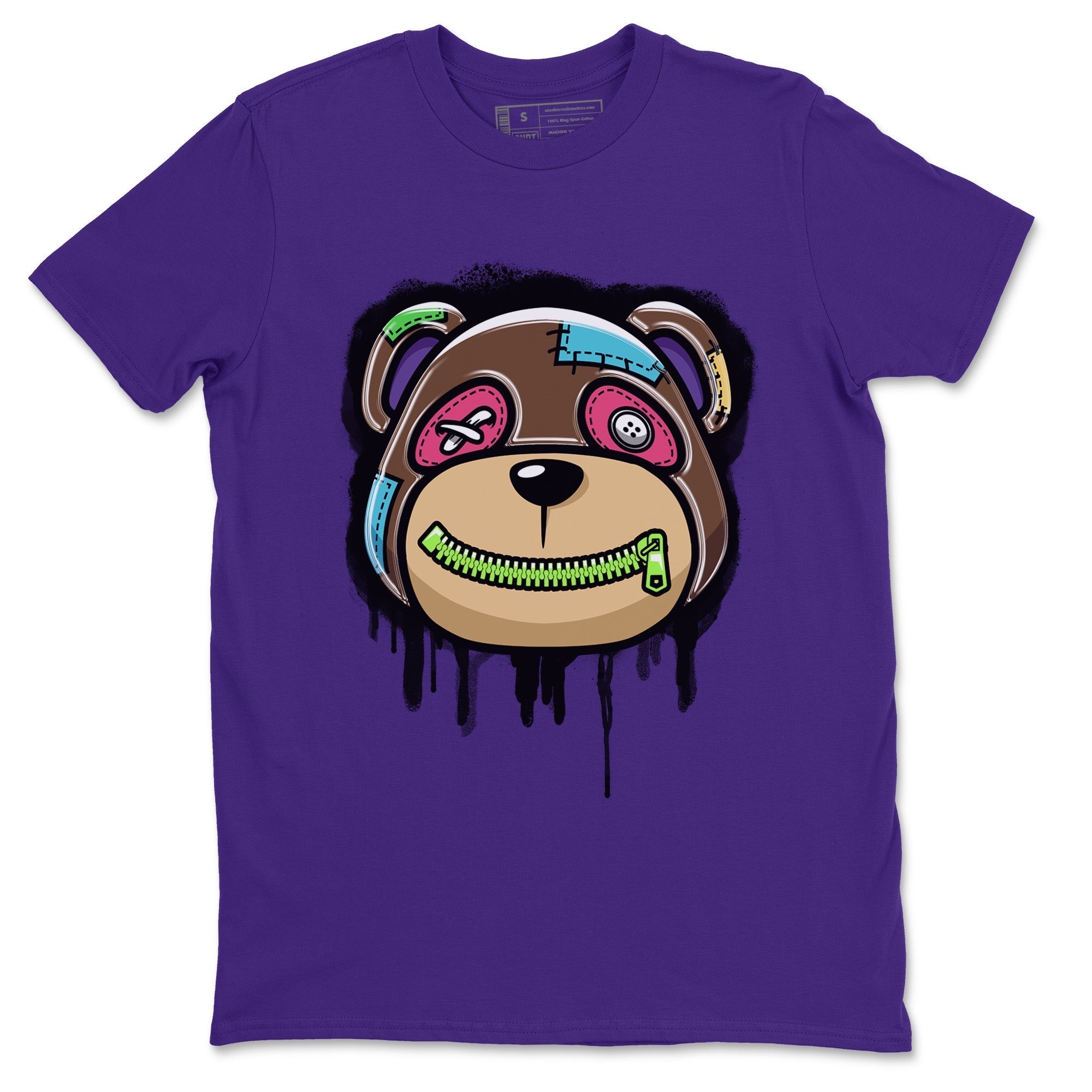 Air Force 1 Undefeated Fauna Brown Sneaker Match Tees Bear Face Sneaker Tees Air Force 1 Undefeated Fauna Brown Jordan to match sneaker T-Shirt Crew Neck Shirts